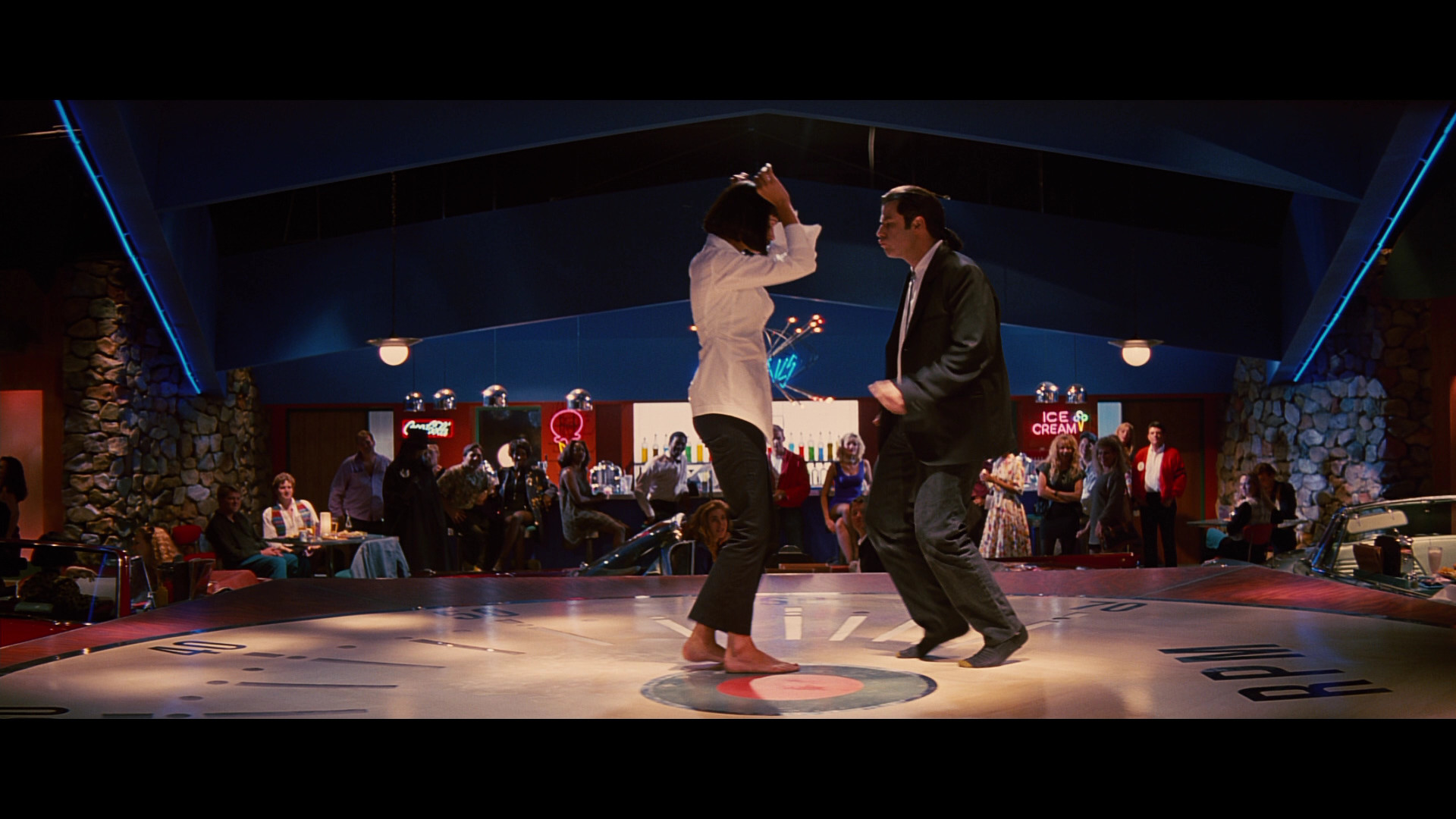 Pulp Fiction, Ballo, Twist, Jack Rabbit Slim's, Full HD, sfondo per PC