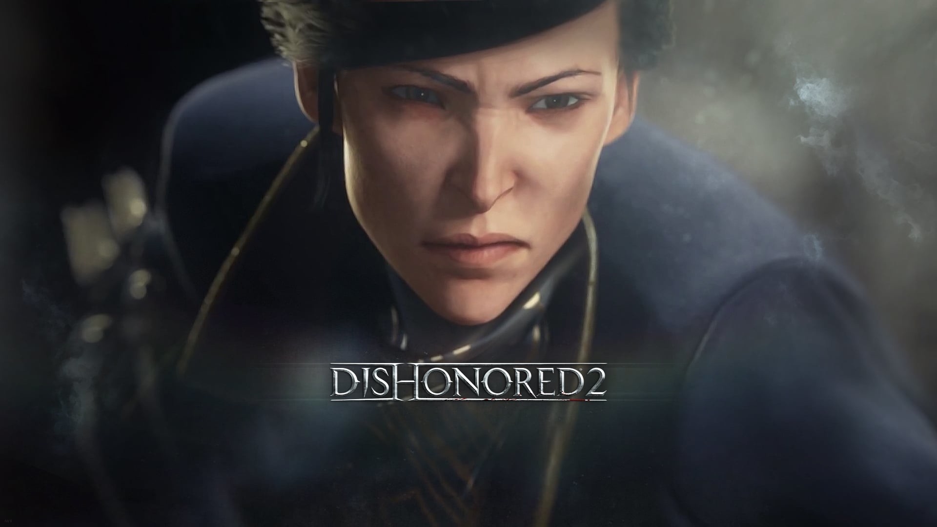 Emily Kaldwin, Dishonored 2, Logo, Ritratto, Full HD, wallpaper per computer