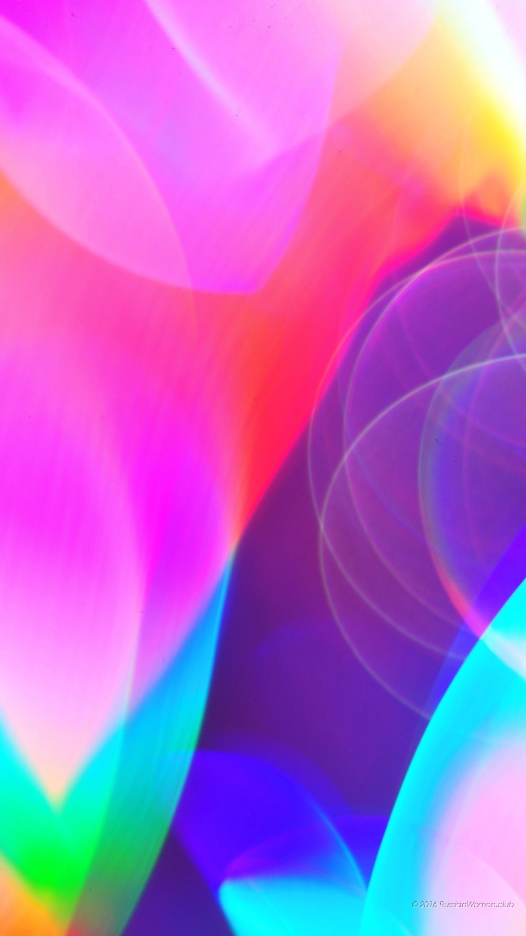 Astratto, Forme fluide, Rosa e viola, Full HD, schermata di blocco del cellulare
