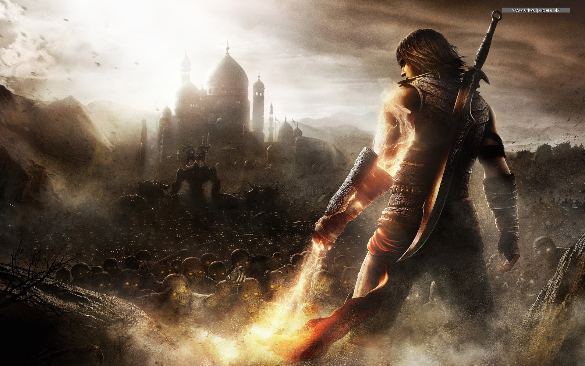 Principe di Persia, Prince of Persia: Le sabbie dimenticate, Palazzo, Spada, sfondo desktop