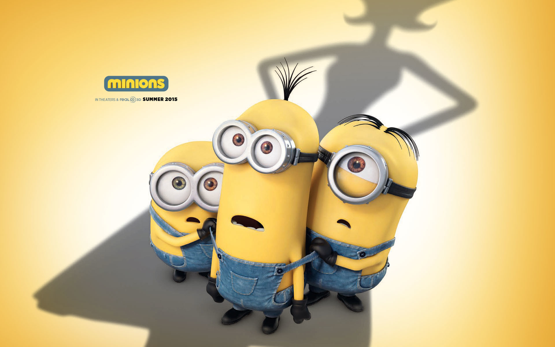 Kevin, Stuart, Bob, Minions, Scarlet Overkill, Ombra, Full HD, sfondo per portatile