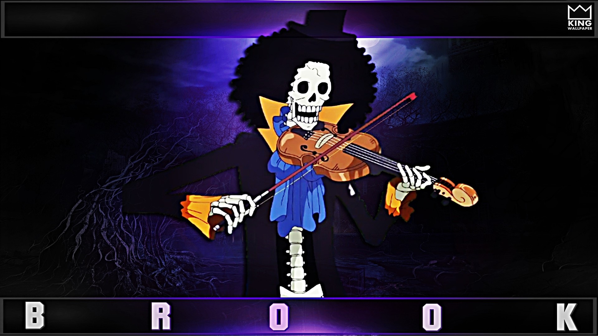 Brook, One Piece, Violino, Viola, 1920x1080, sfondo per PC
