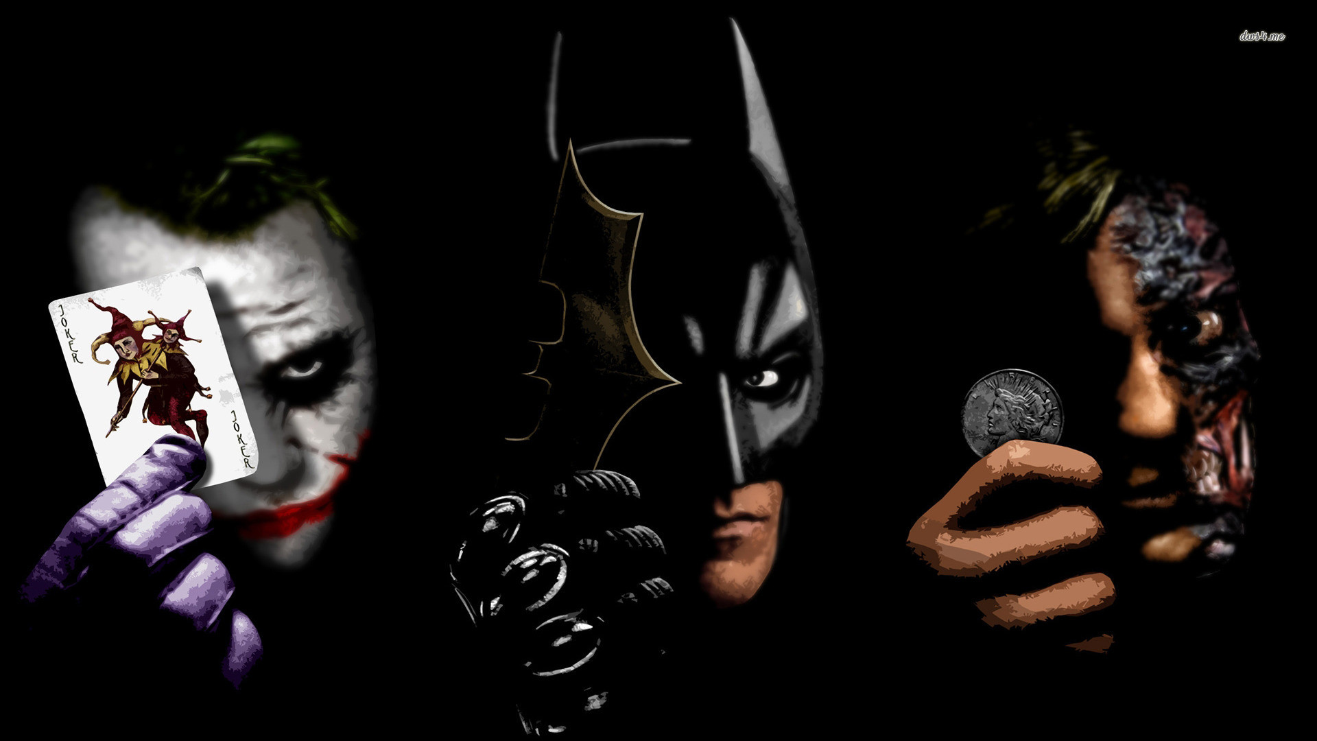 Joker, Batman, Due Facce, Il cavaliere oscuro, 1920x1080, immagine di sfondo