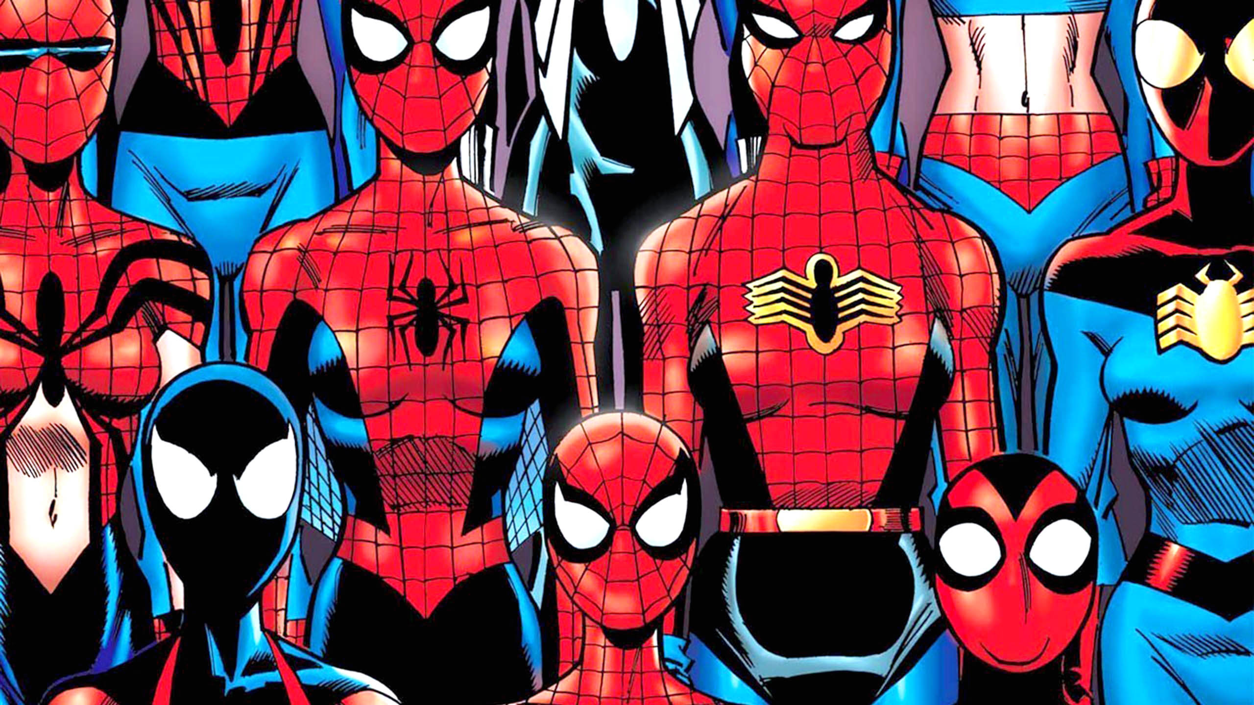 Spider-Man, Spider-Verse, Fumetto, Marvel, 2560x1440, immagine di sfondo