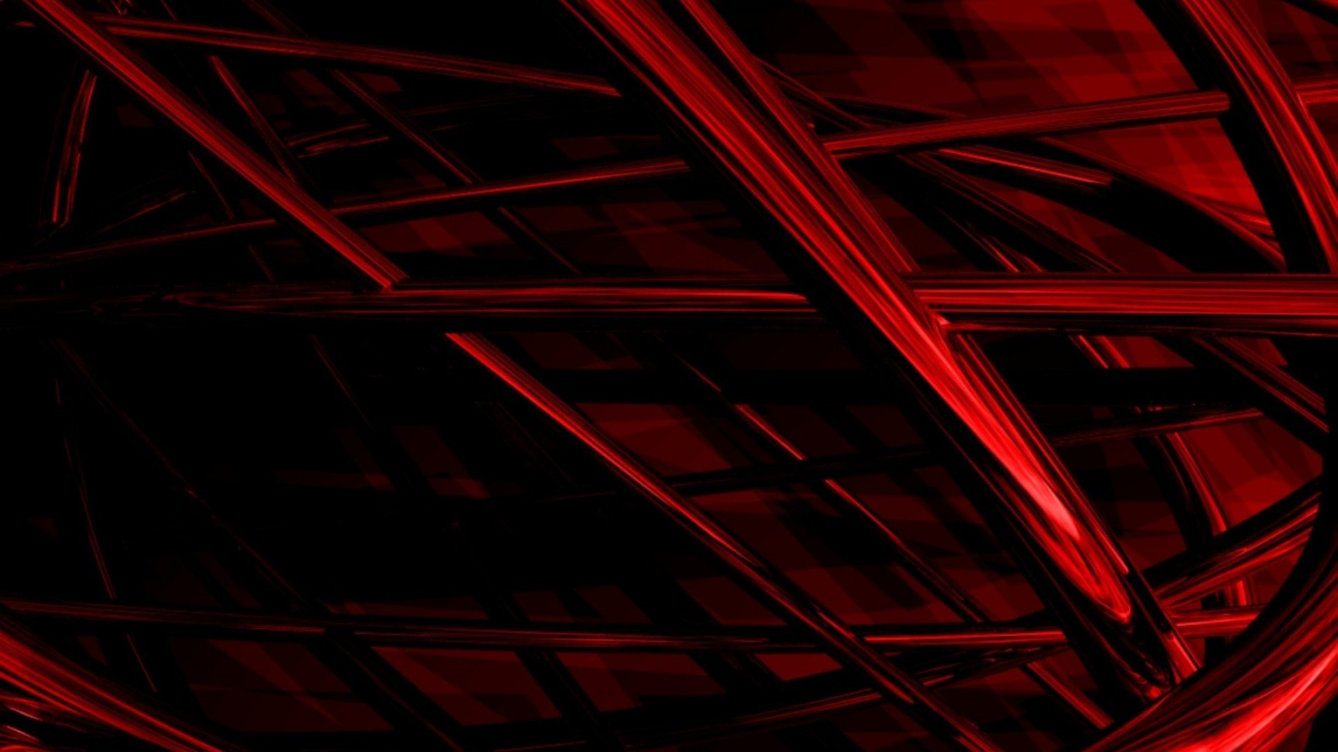 Astratto, Linee, Rosso, Nero, Full HD, sfondo Windows 11
