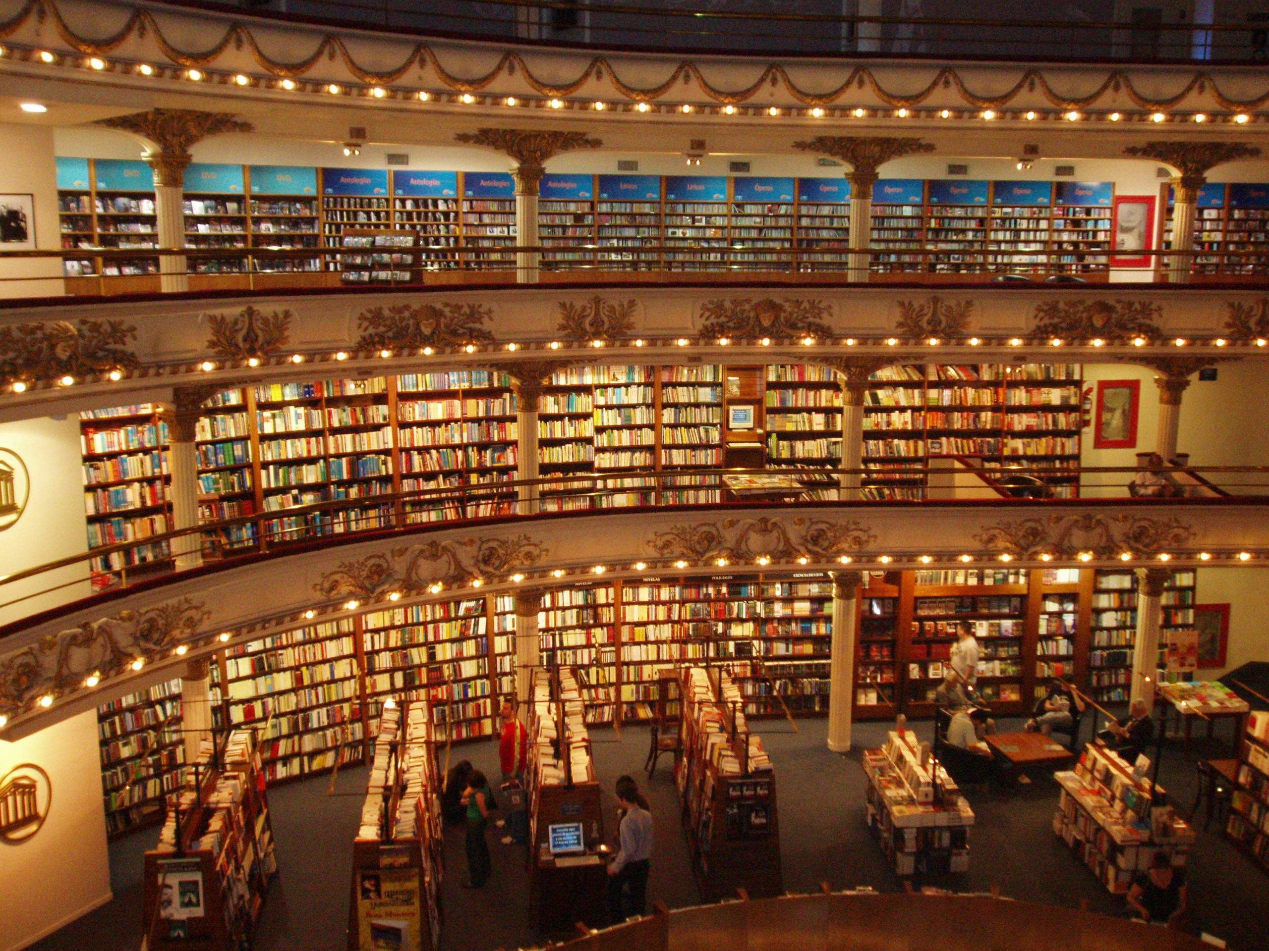 El Ateneo Grand Splendid, Buenos Aires, Libreria, Teatro, 2K, schermata di blocco iPad