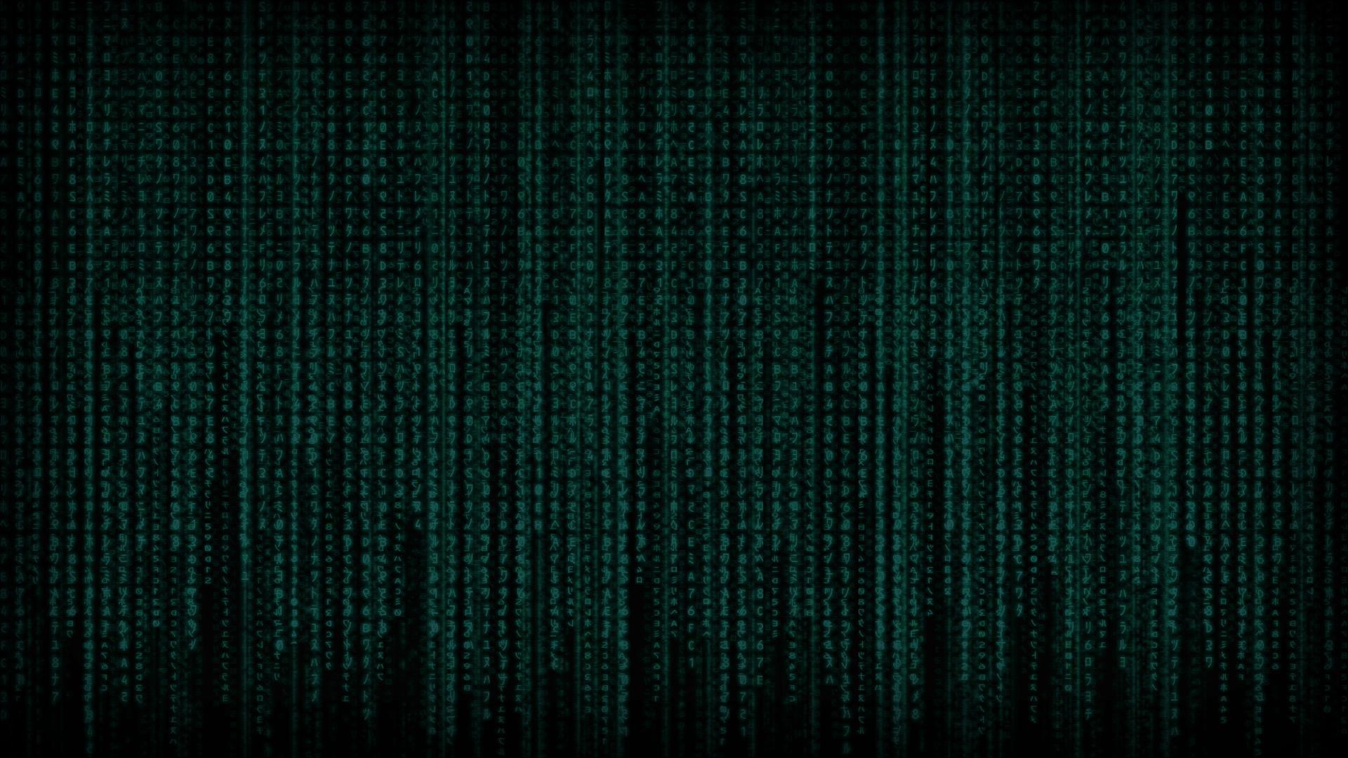Matrix, Codice digitale, Verde scuro, 1920x1080, sfondo per PC