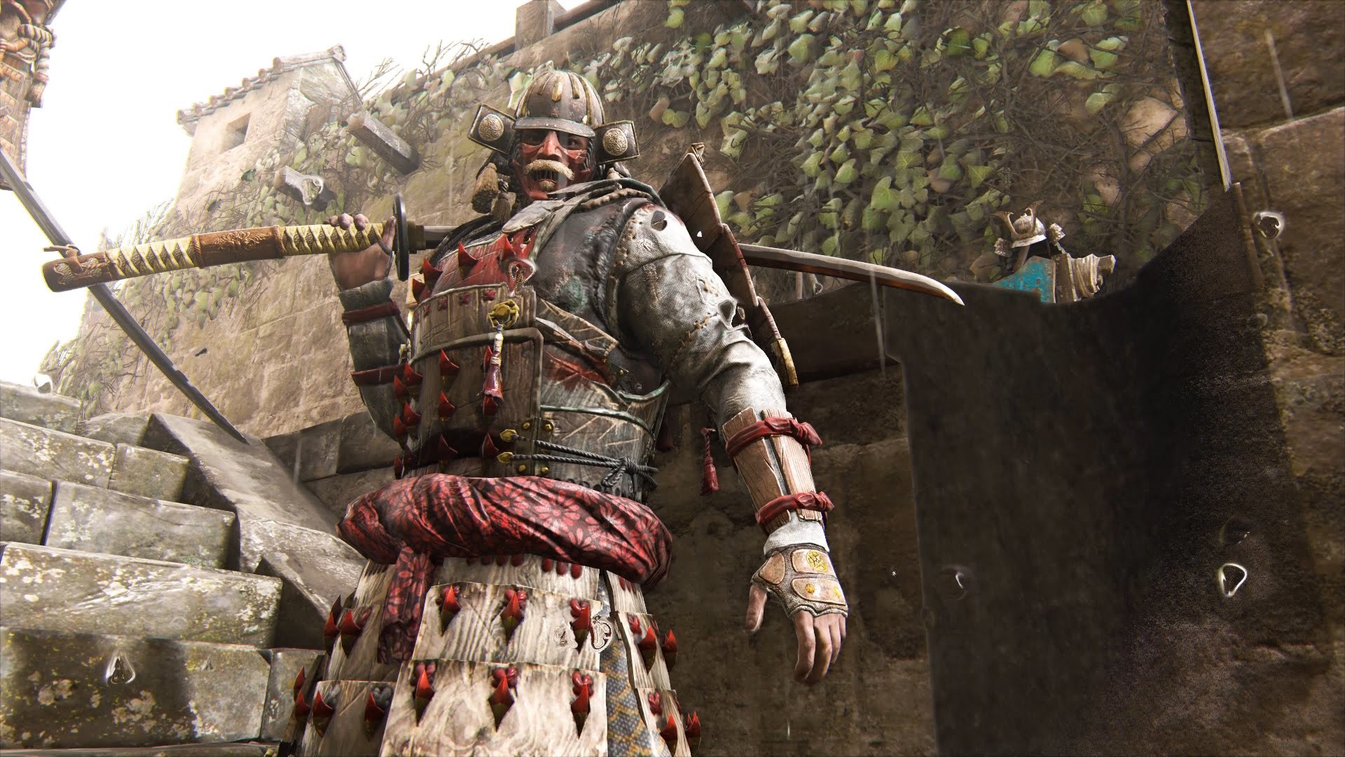 For Honor, Samurai, Katana, Armatura, Tempio, Full HD, sfondo per portatile
