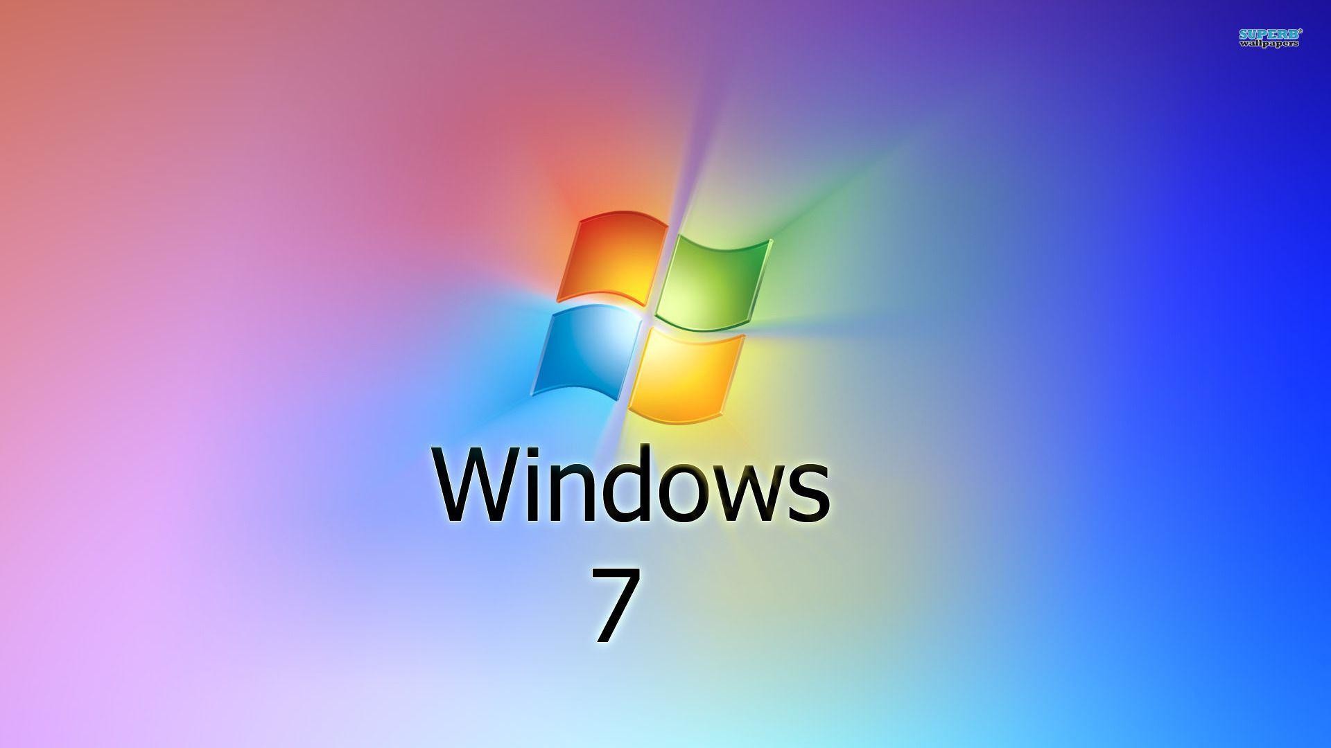 Windows 7, Logo Windows, Pastello, 16:9 Full HD, sfondo widescreen