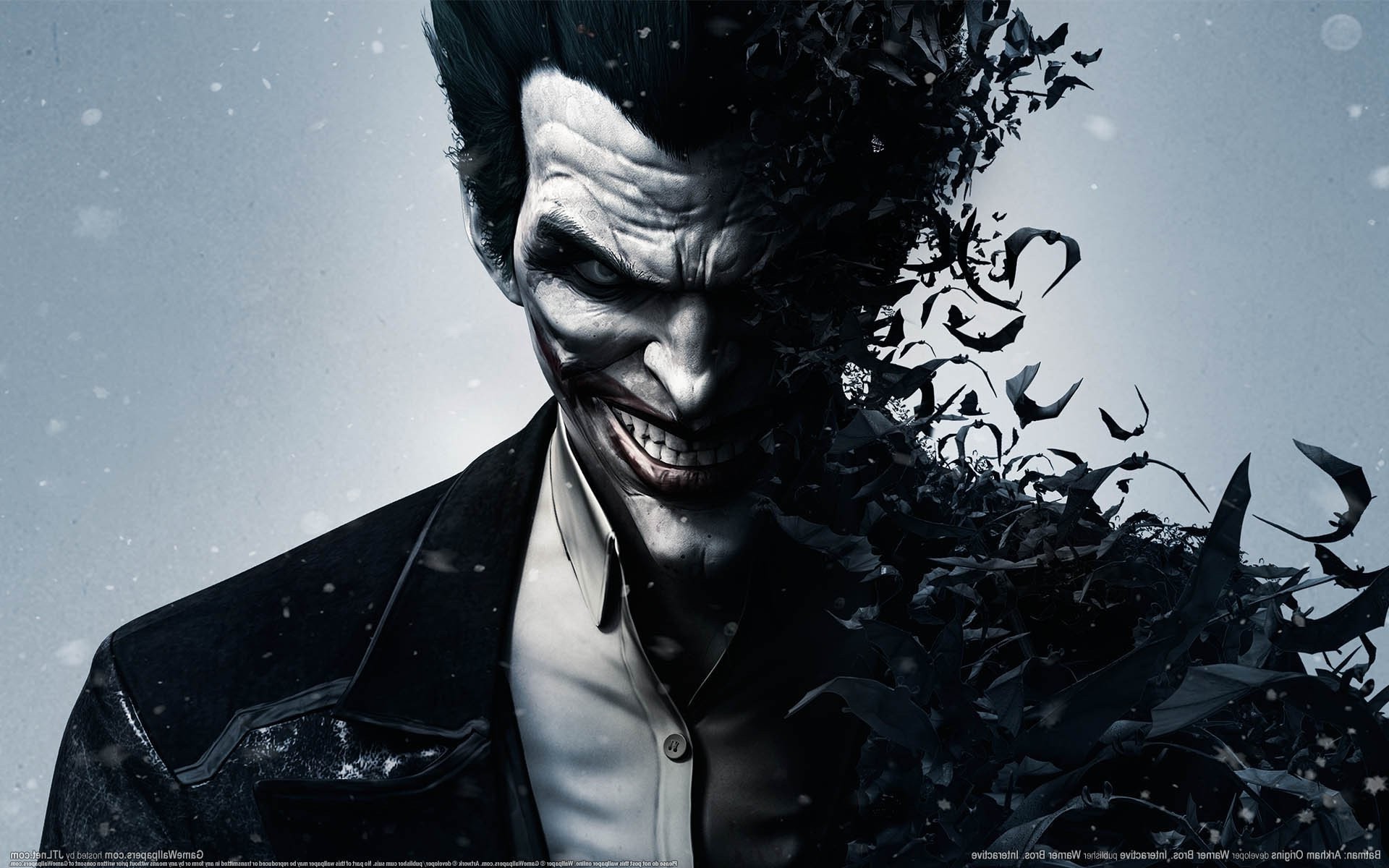 Joker, Batman: Arkham Origins, Pipistrelli, 1920x1200, sfondo MacBook Pro