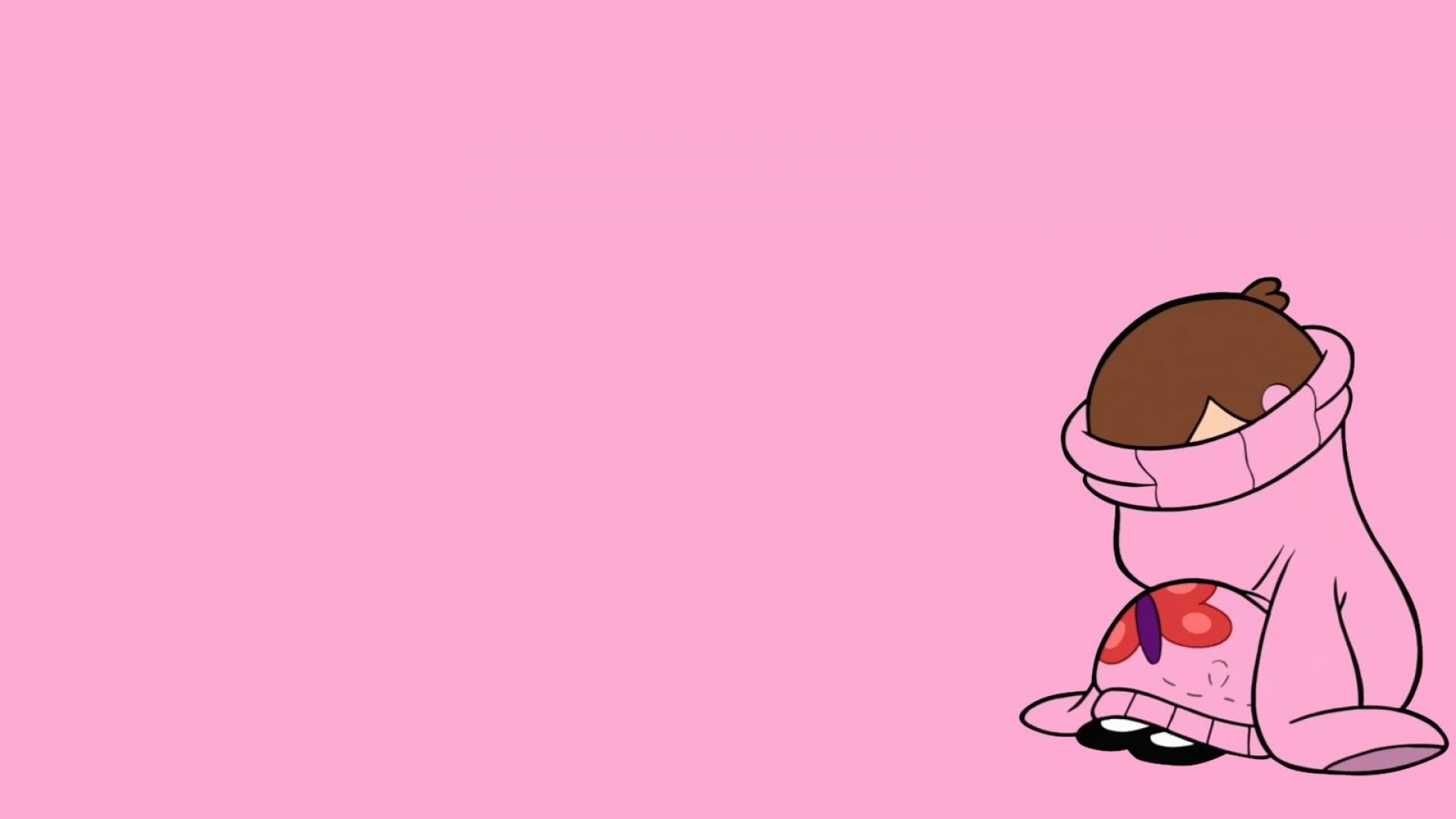 Mabel Pines, Gravity Falls, Maglione, Sfondo rosa, Minimalista, Full HD, wallpaper per portatile