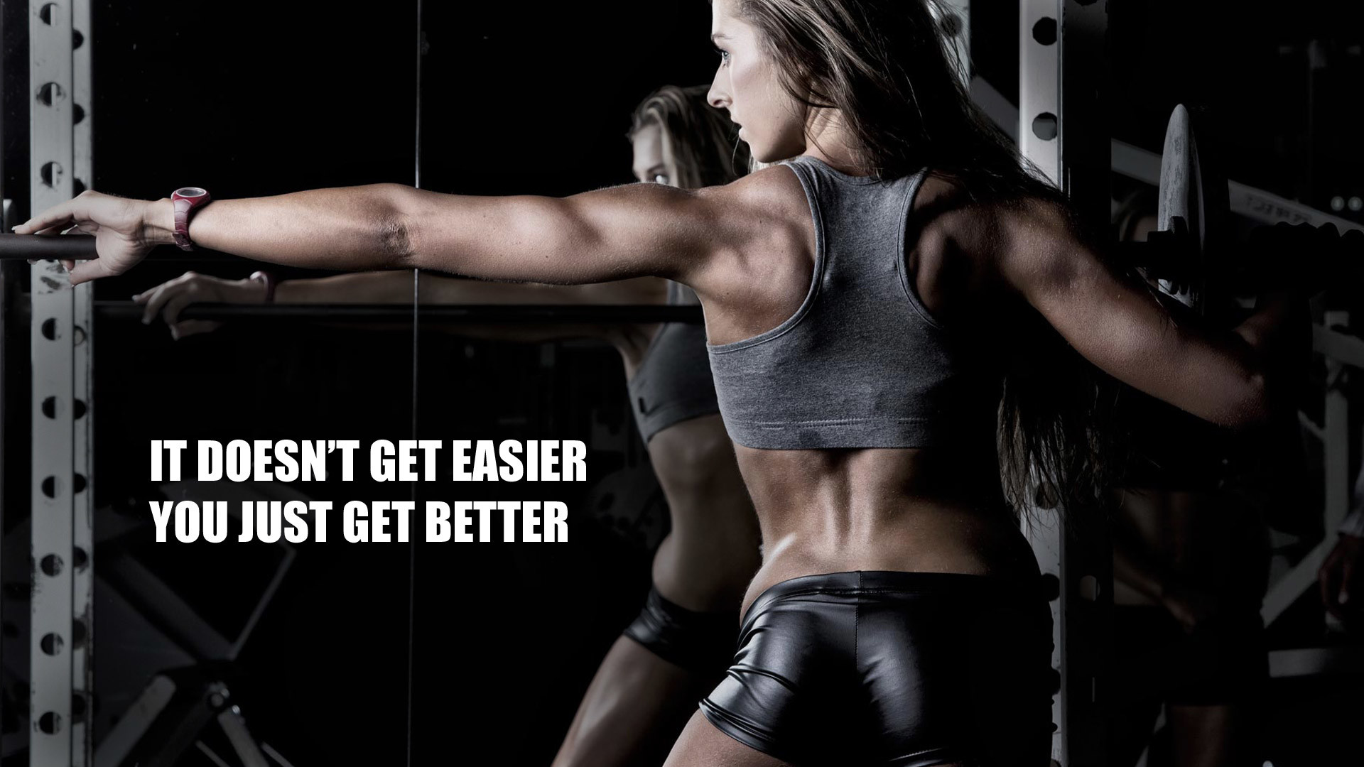 Fitness, Citazione motivazionale, Palestra, Full HD 1080p, sfondo desktop