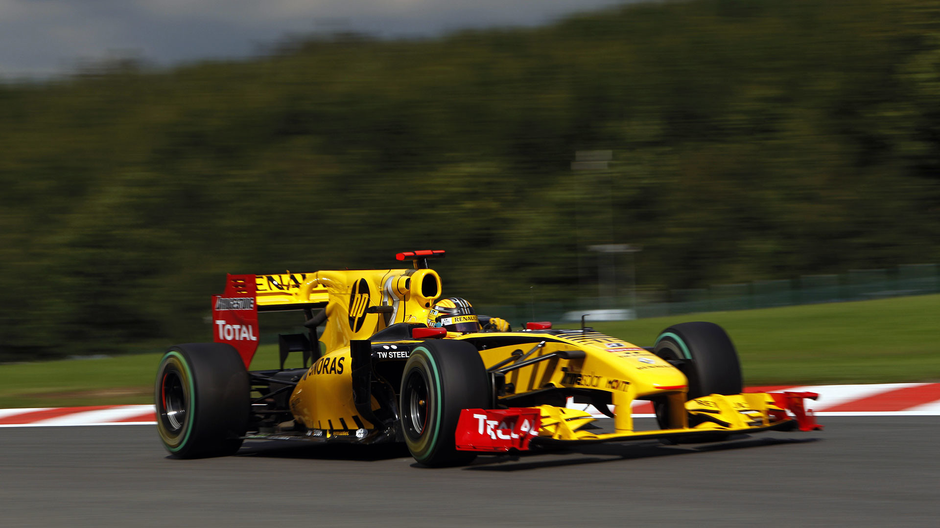 Renault R.S.16, Renault F1, Formula 1, Giallo, Mosso, Full HD, wallpaper per portatile