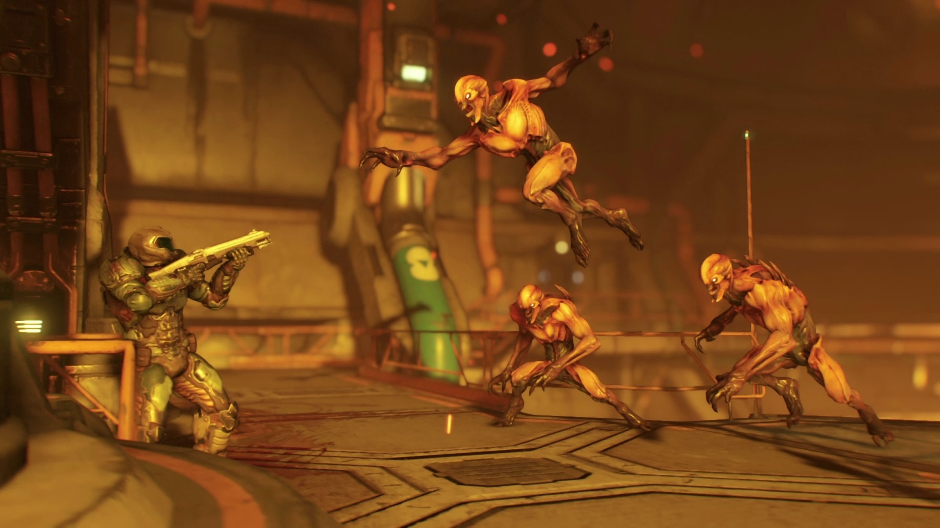Doom Slayer, Doom (2016), Possessed, Base su Marte, 1920x1080, sfondo per PC