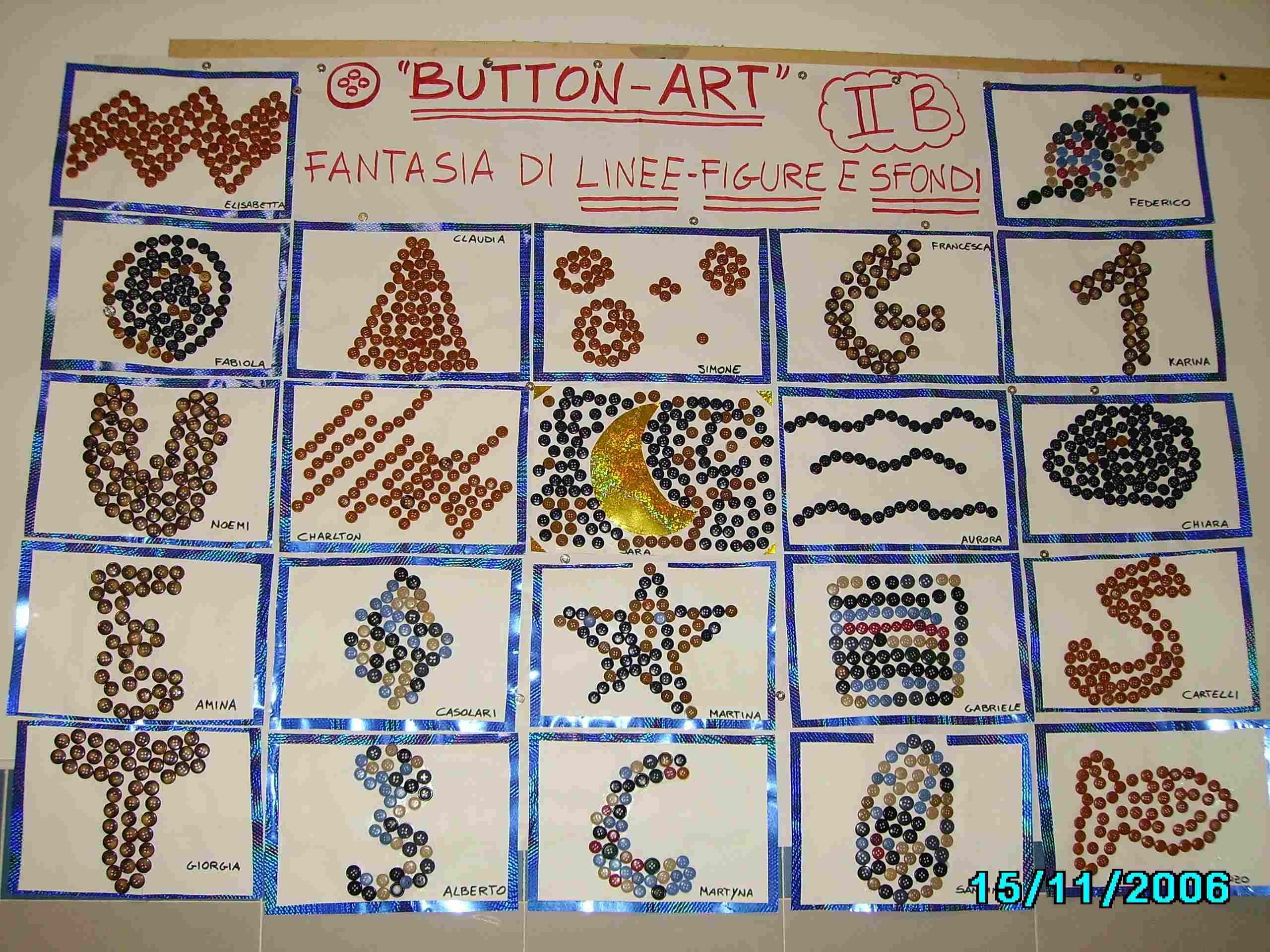 Button Art, Lavoretto scolastico, Bottoni, Cartellone, Lettere, 2K, schermata di blocco iPad