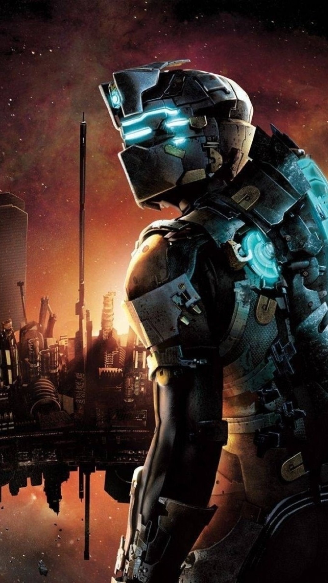 Isaac Clarke, Dead Space 2, Sprawl, Città spaziale, Full HD, schermata di blocco del cellulare