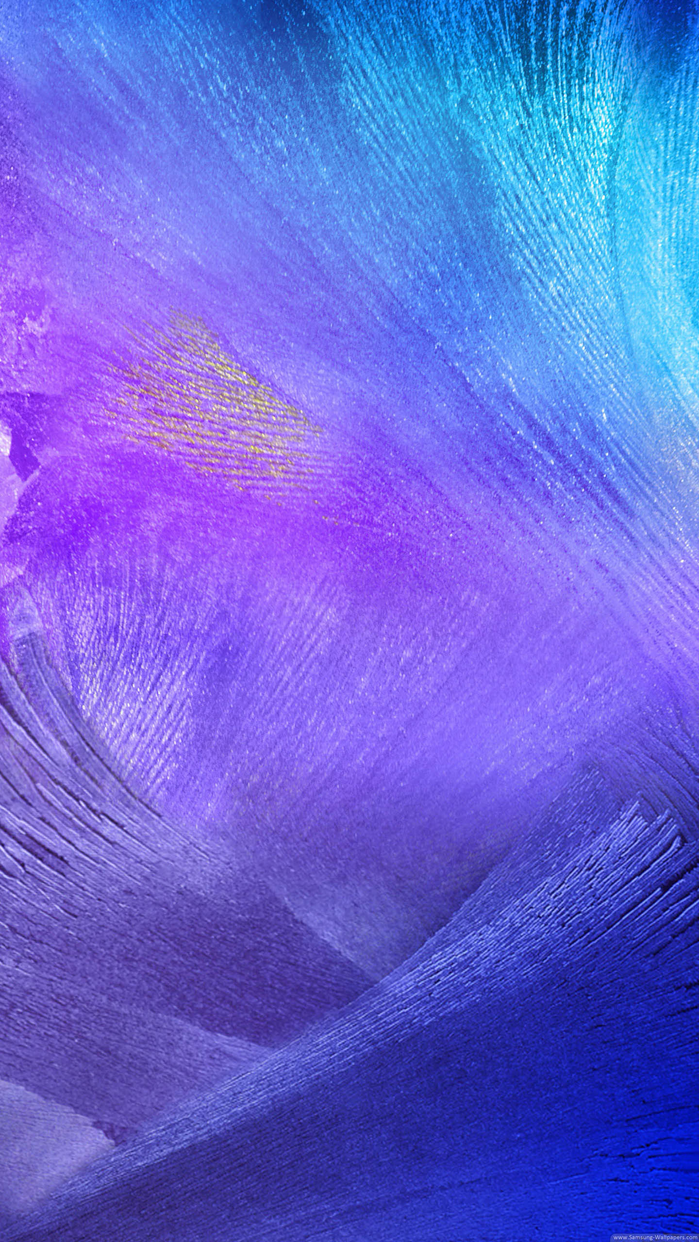 Piume, Astratto, Viola e blu, QHD+, schermata di blocco del cellulare