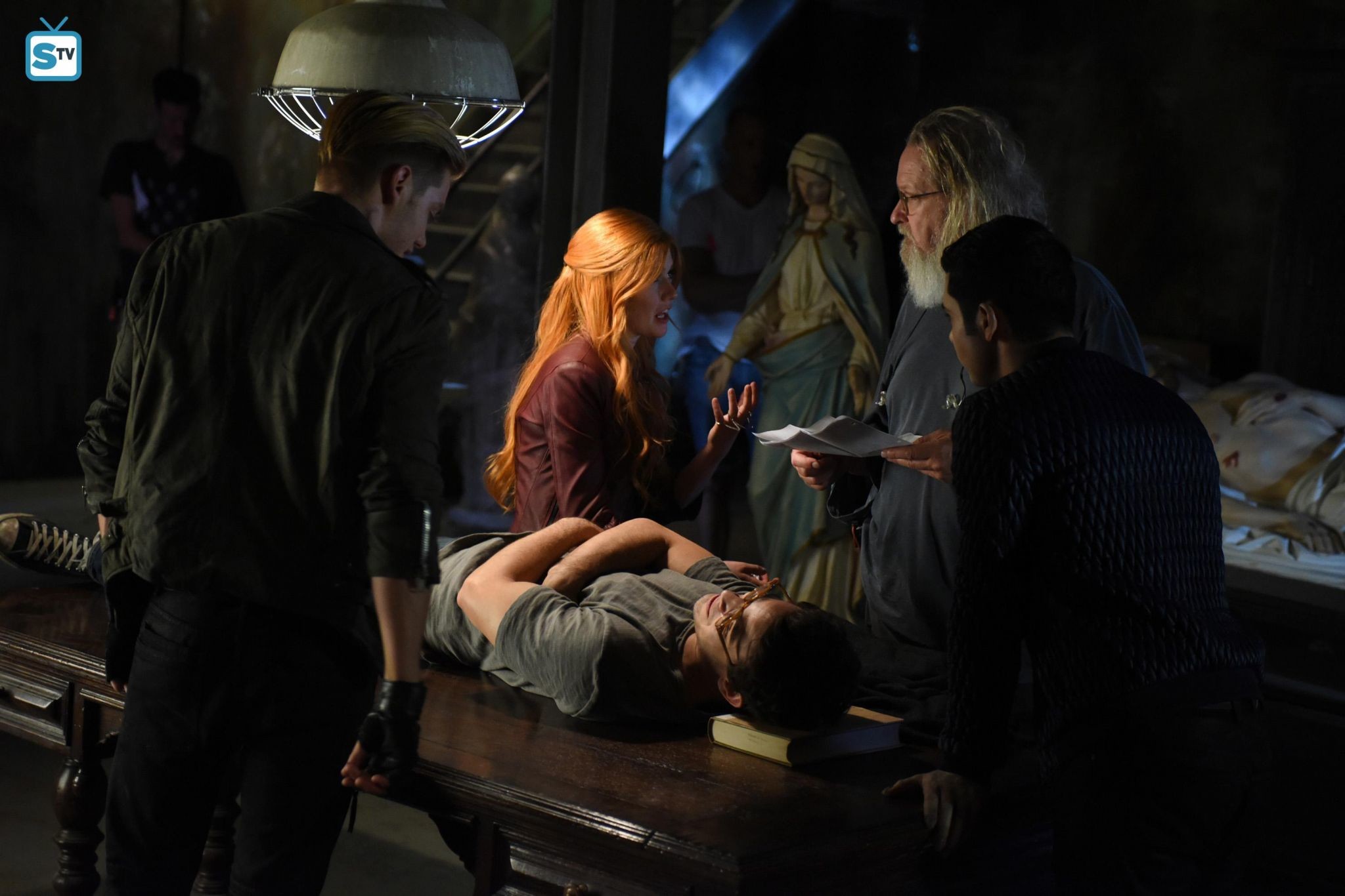 Shadowhunters, Scena della serie, Statue, Cripta, Full HD, sfondo per PC e portatile