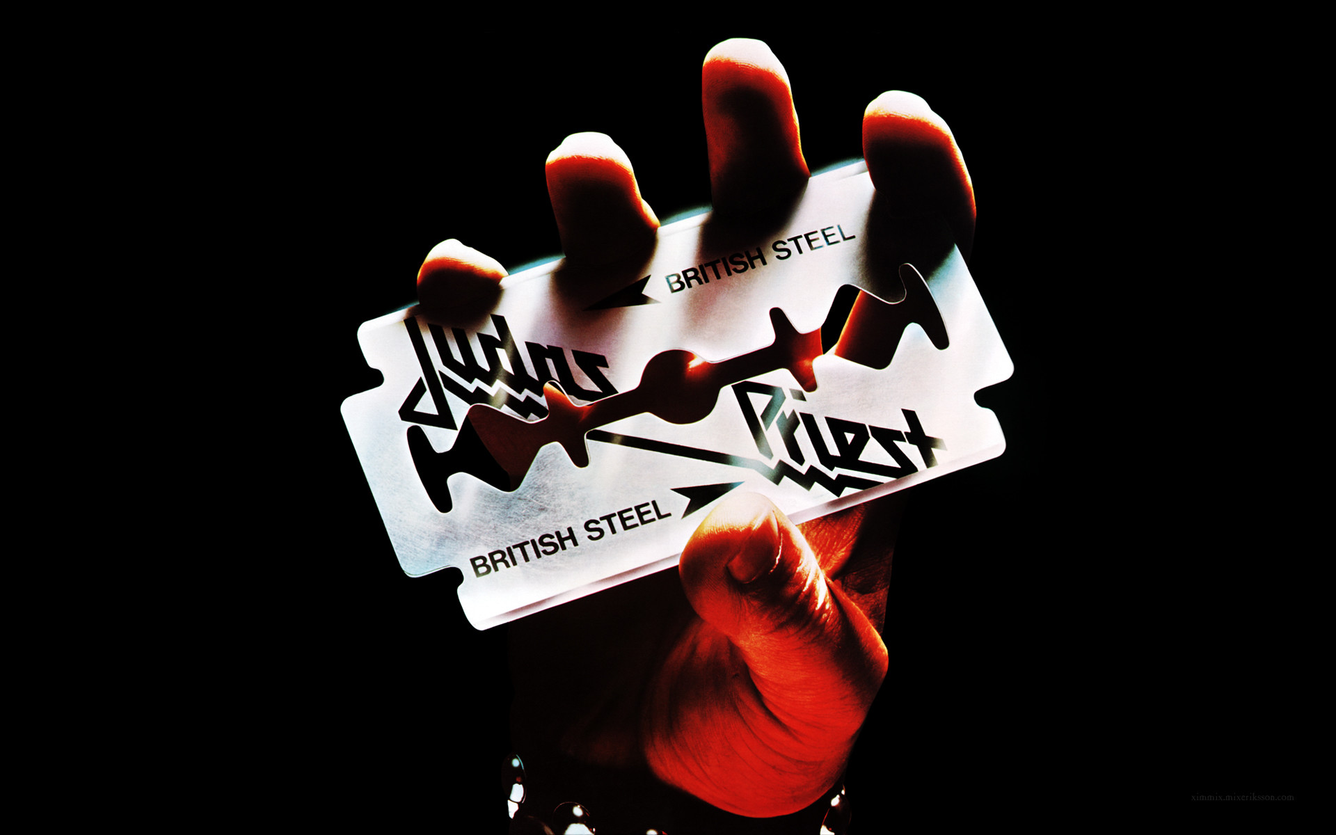 Judas Priest, British Steel, Lametta, Copertina album, Full HD, sfondo per portatile