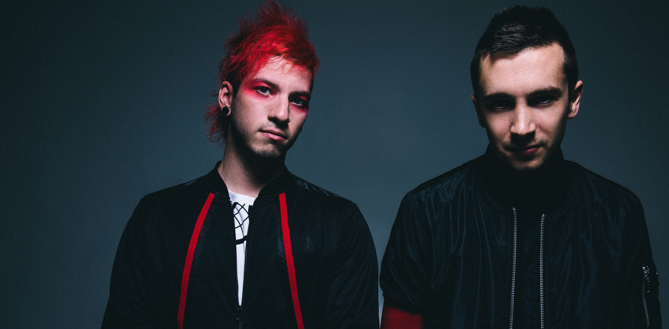 Josh Dun, Tyler Joseph, Twenty One Pilots, Ritratto, Full HD, sfondo Windows 11