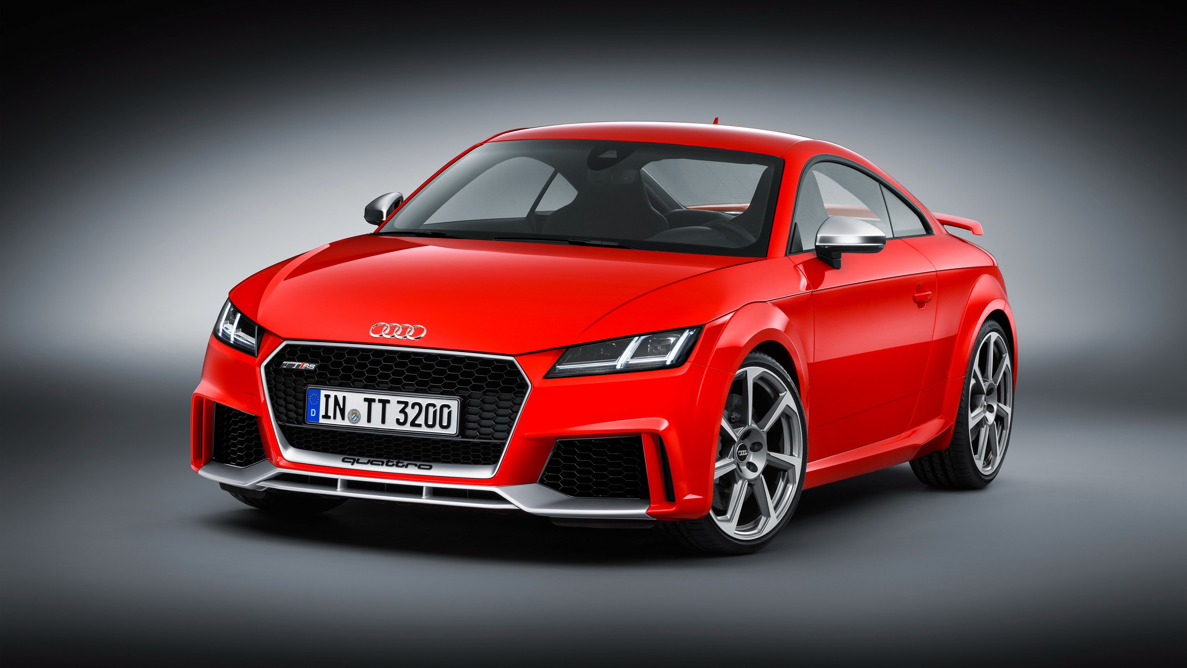 Audi TT RS (8S), Audi, Rosso, Coupé, 4K, sfondo per portatile
