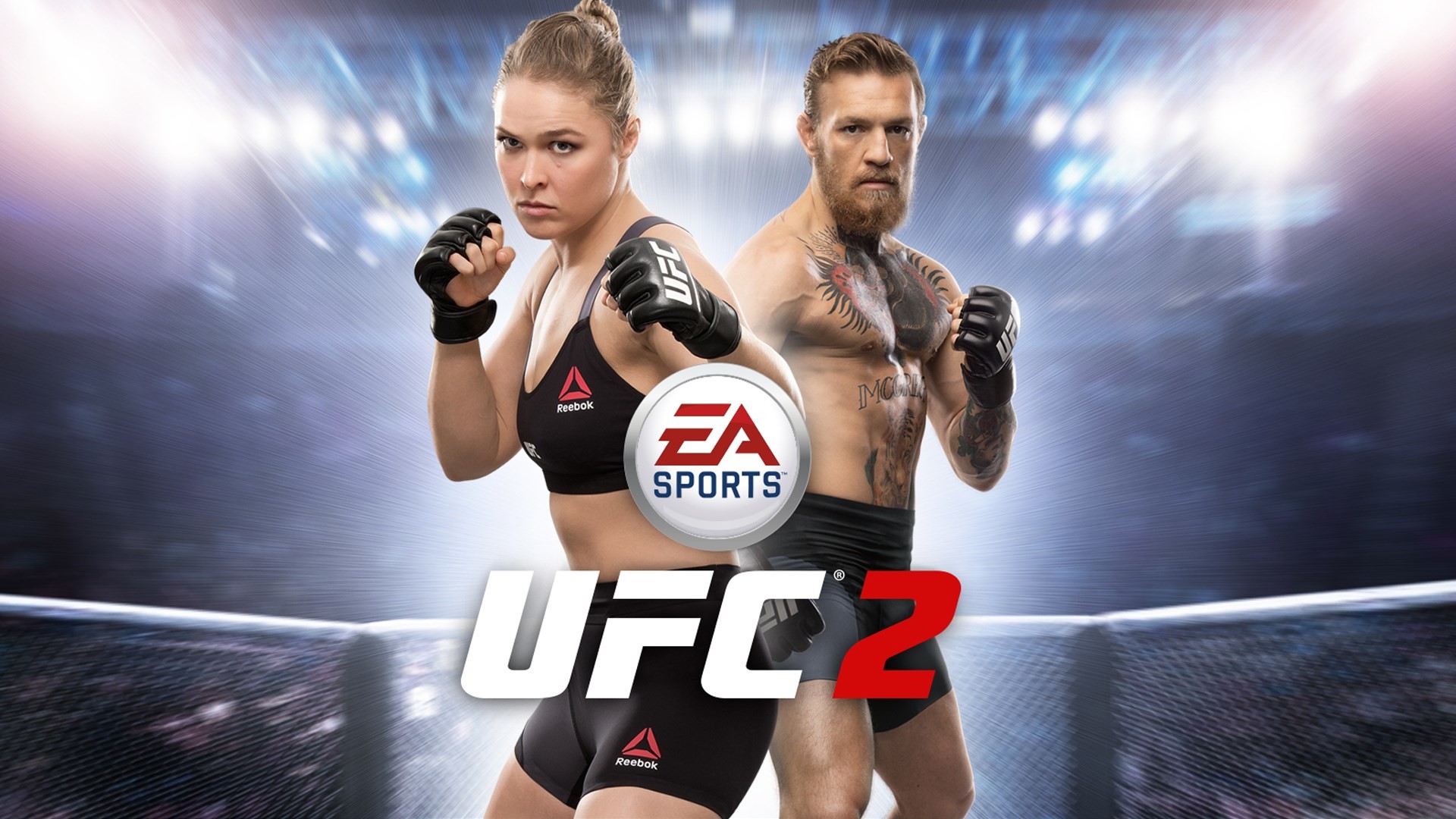 EA Sports UFC 2, Ronda Rousey, Conor McGregor, Videogioco, Full HD, sfondo per PC e portatile