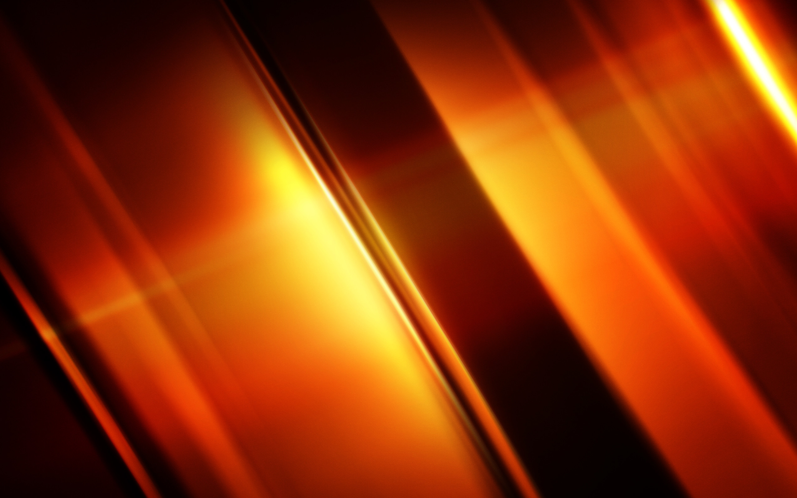 Astratto, Luce, Arancione, Nero, 2K, wallpaper per portatile