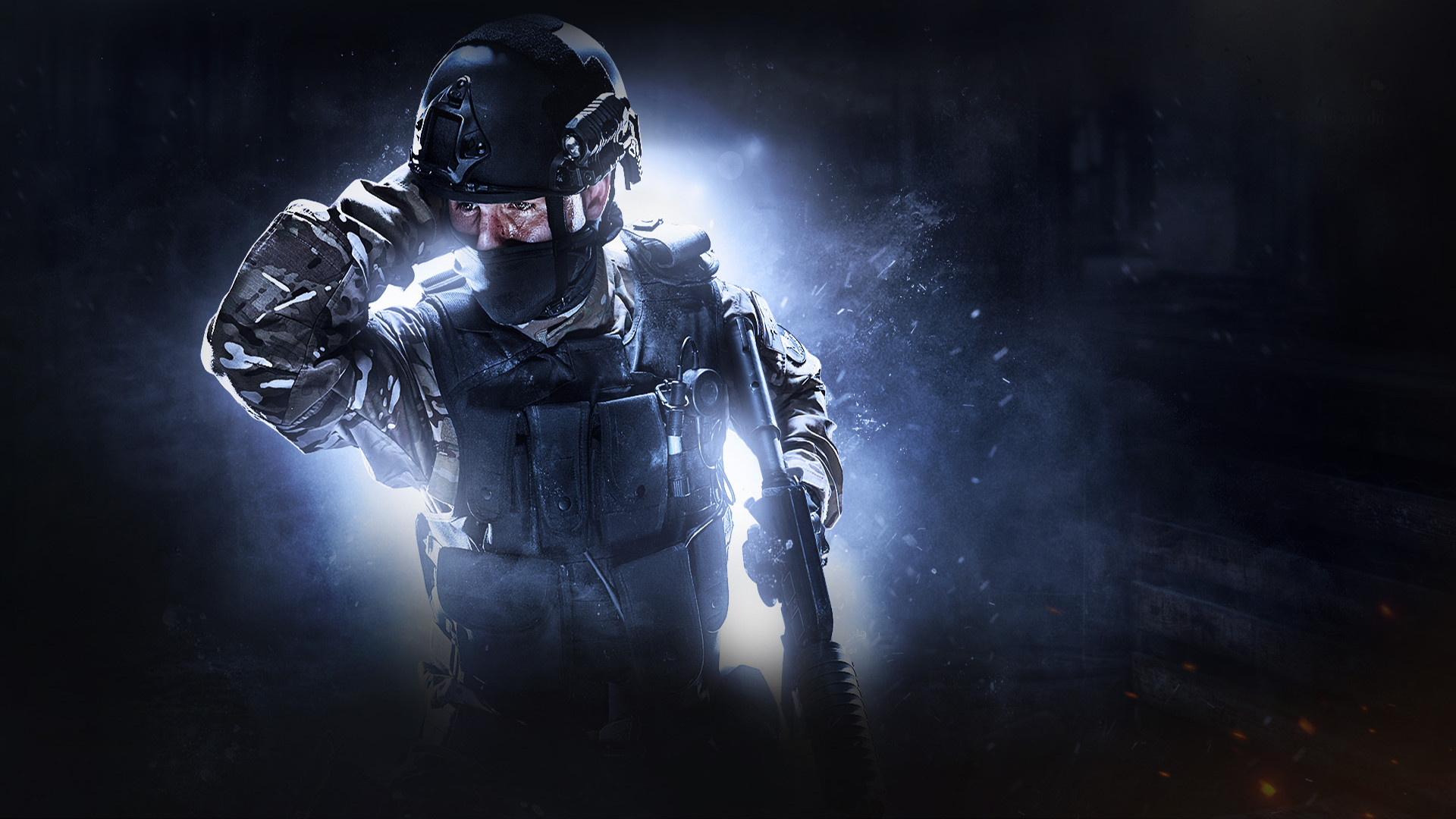 CS:GO, Antiterrorista, Soldato, Blu, Full HD, sfondo per PC