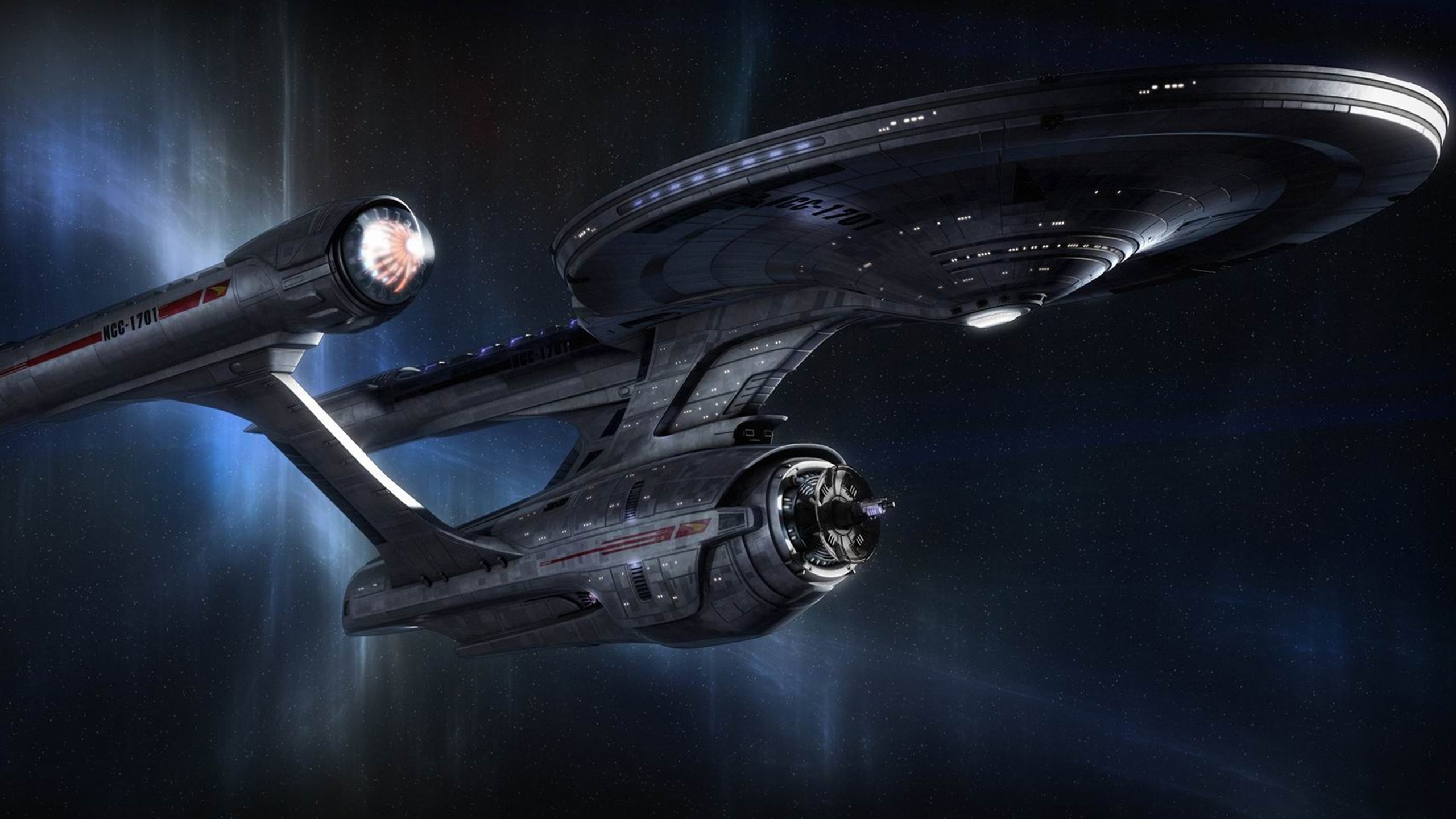 USS Enterprise (NCC-1701), Star Trek (2009), Astronave, Spazio, 2K, sfondo per PC