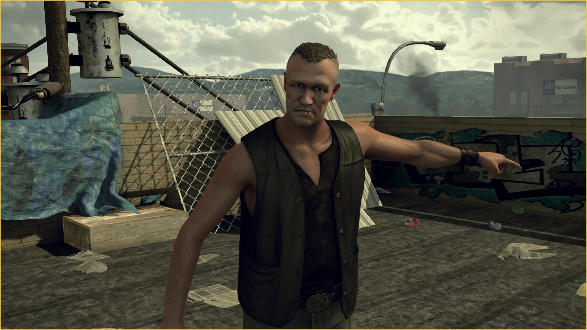 The Walking Dead: Survival Instinct, Merle Dixon, Tetto, Videogioco, sfondo desktop 1080p