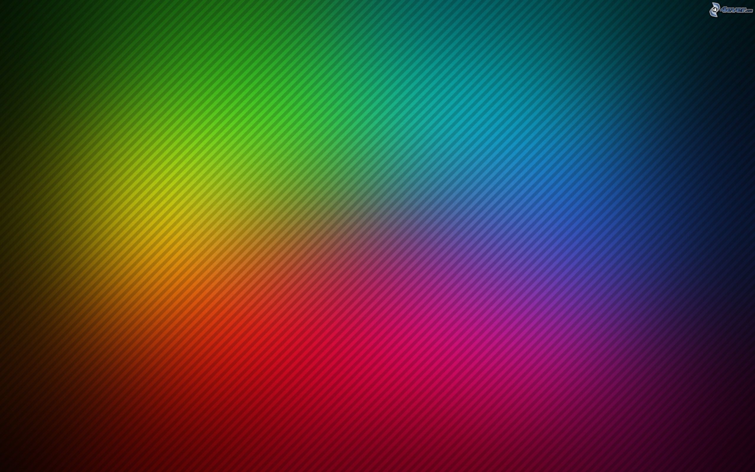 Gradiente, Arcobaleno, Sfumatura, 16:10 2K, wallpaper widescreen