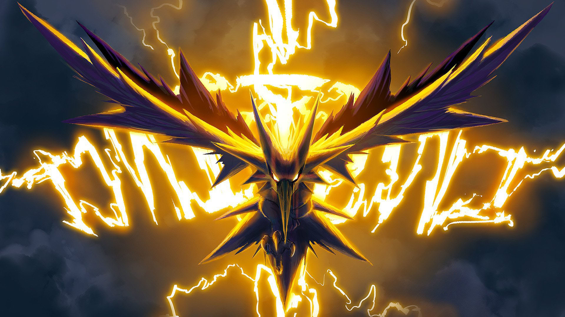 Zapdos, Team Istinto, Fulmini, 1920x1080, sfondo per PC