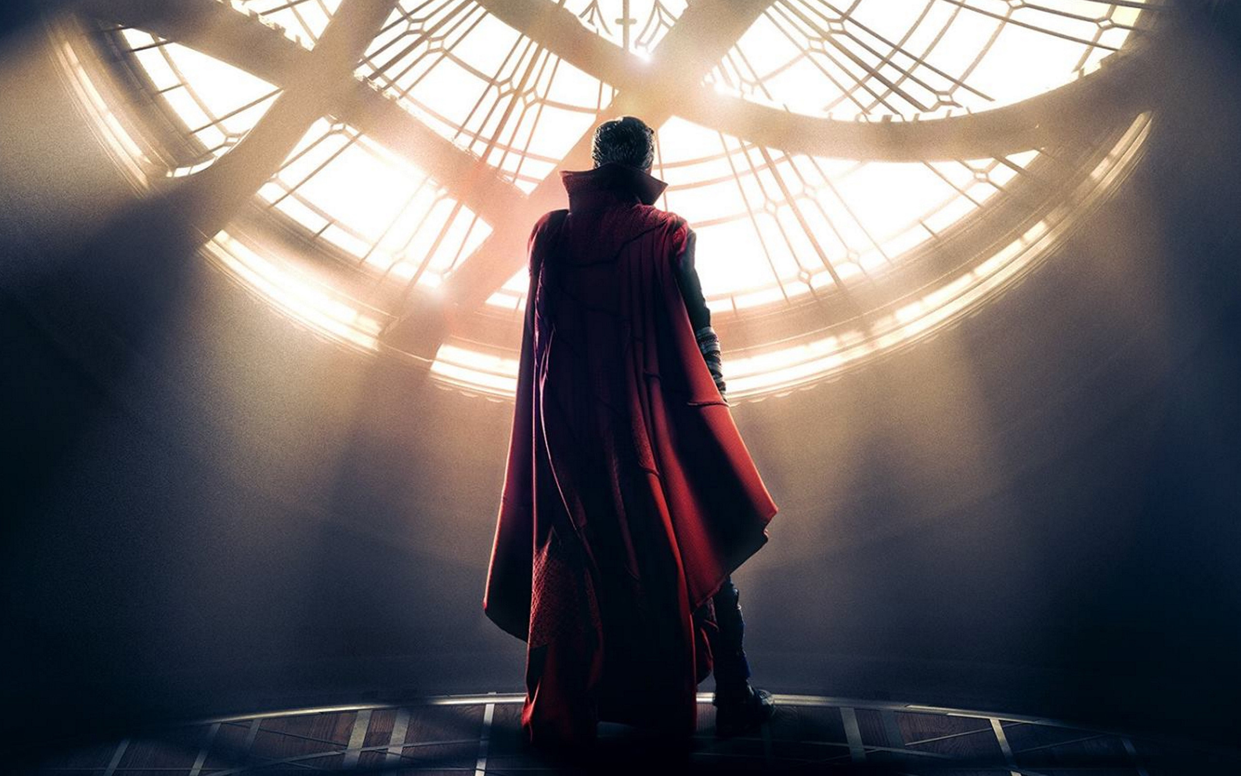Doctor Strange, Sanctum Sanctorum, Finestra circolare, Controluce, sfondo MacBook Air