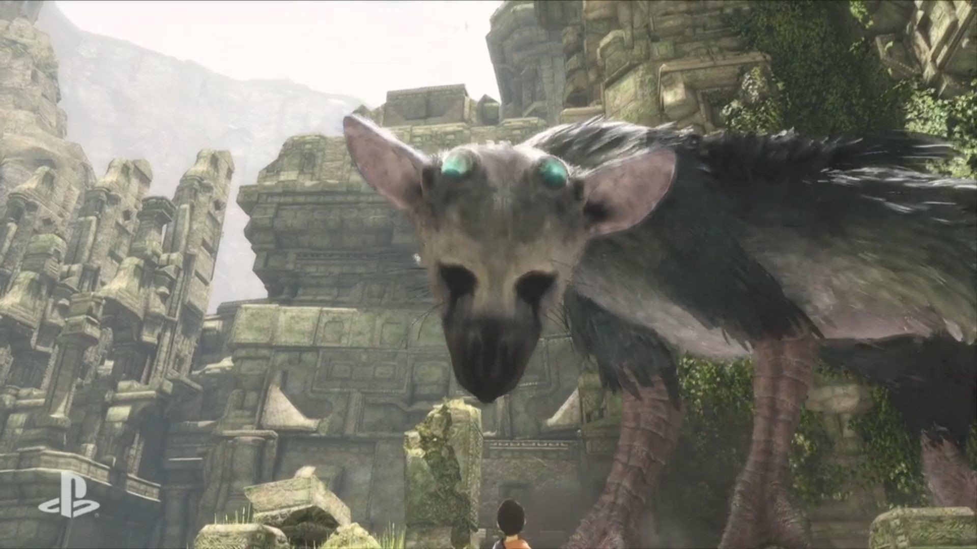Trico, The Last Guardian, Ragazzo, Rovine, PlayStation, 16:9 Full HD, sfondo widescreen