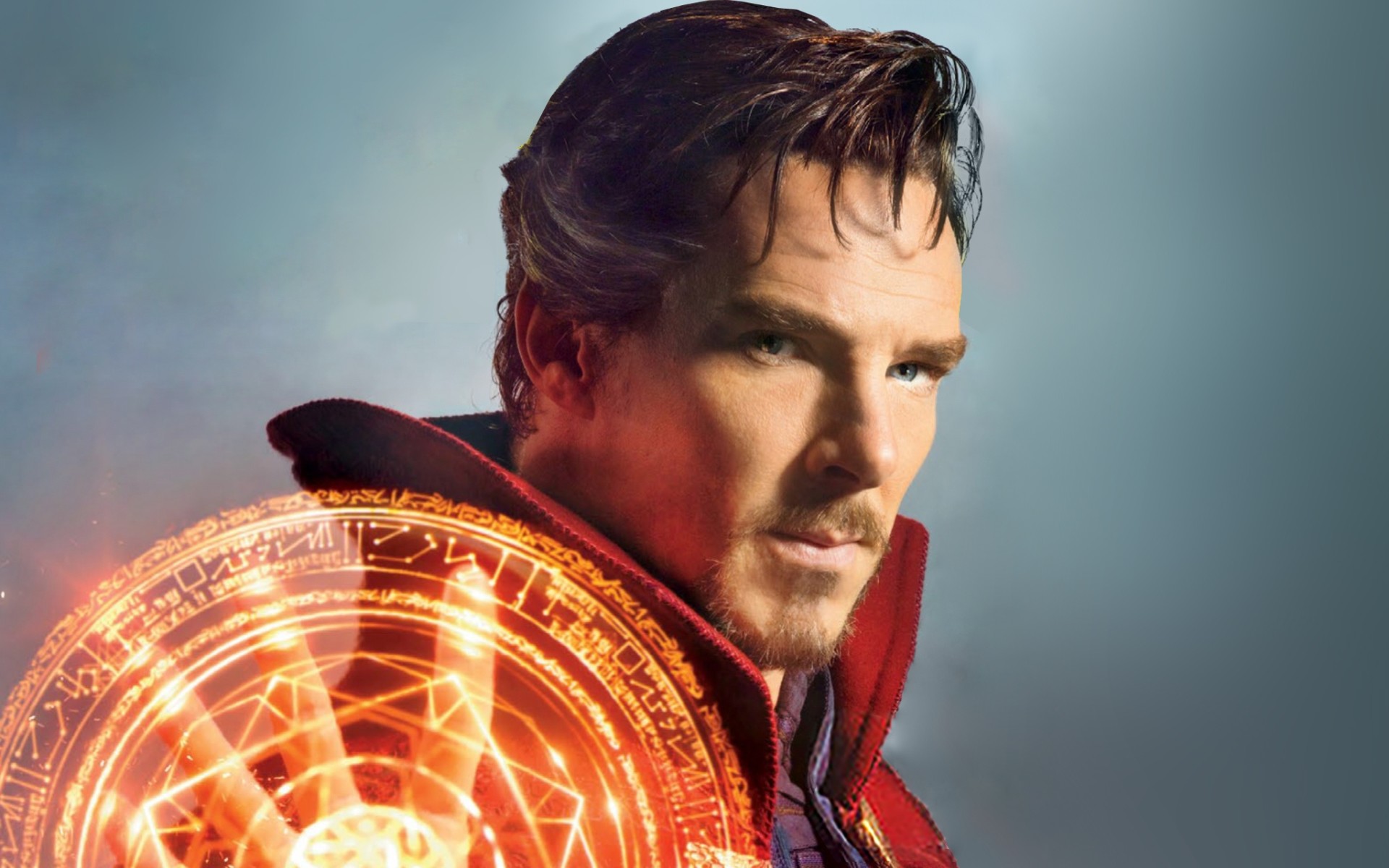 Doctor Strange, Benedict Cumberbatch, Mandala magico, Ritratto, 1920x1200, immagine di sfondo