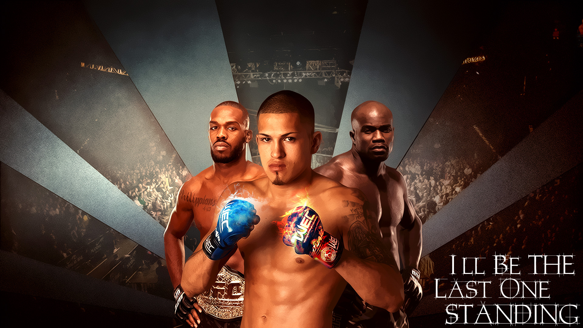 Anthony Pettis, Jon Jones, Anderson Silva, I'll Be the Last One Standing, UFC, sfondo desktop