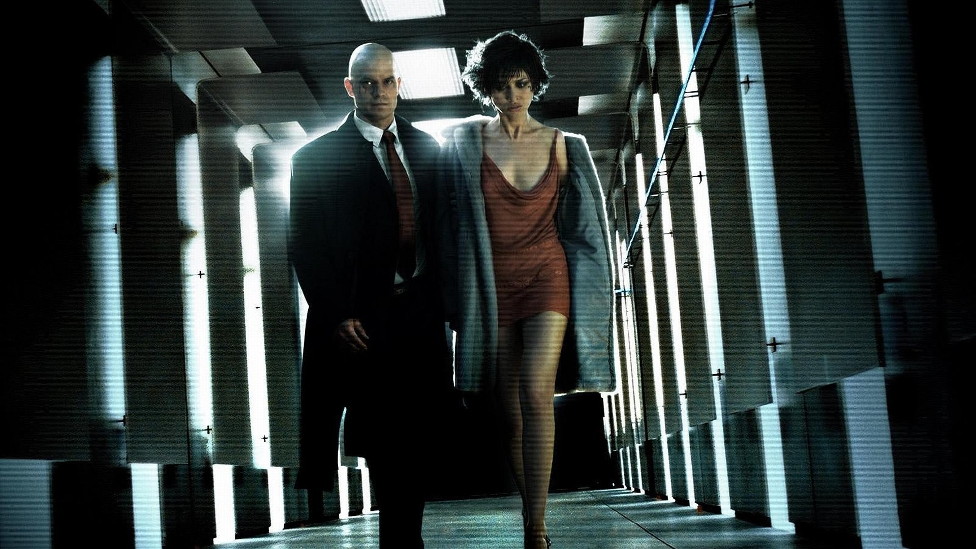 Hitman, Agente 47, Timothy Olyphant, Olga Kurylenko, Film, Full HD, sfondo per portatile
