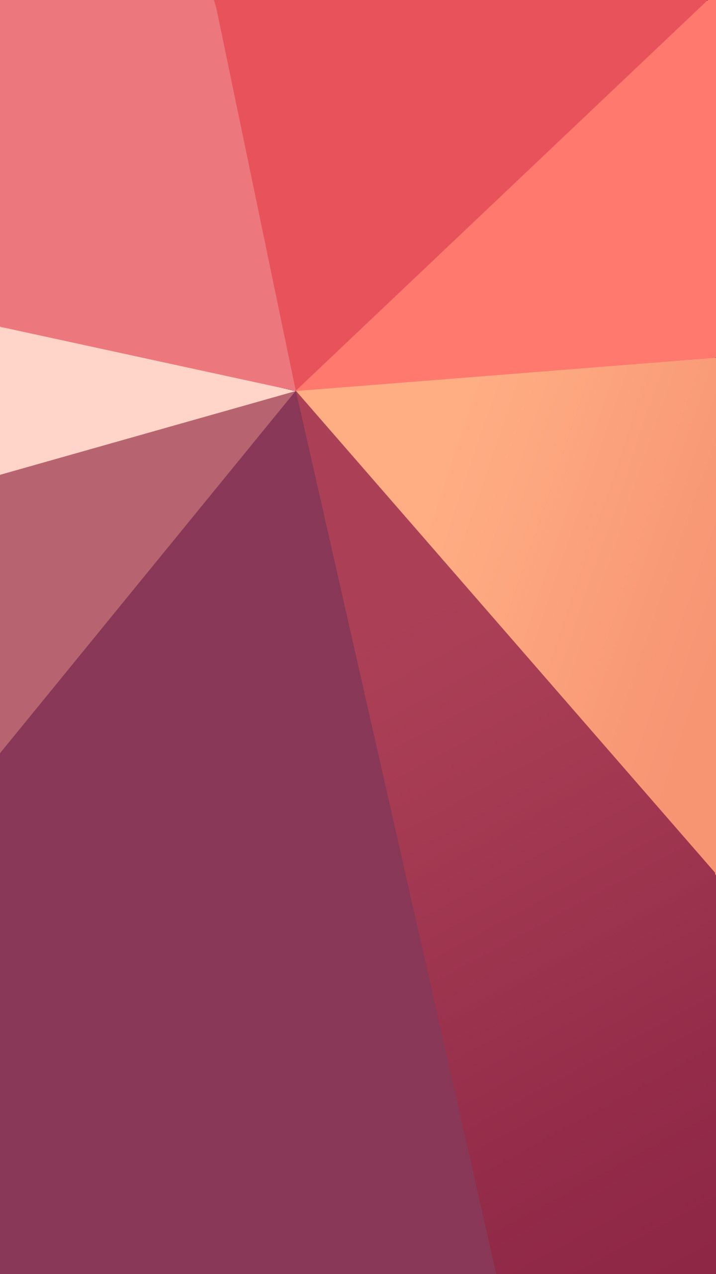 Material design, Poligoni, Rosso, Rosa, sfondo Samsung Galaxy