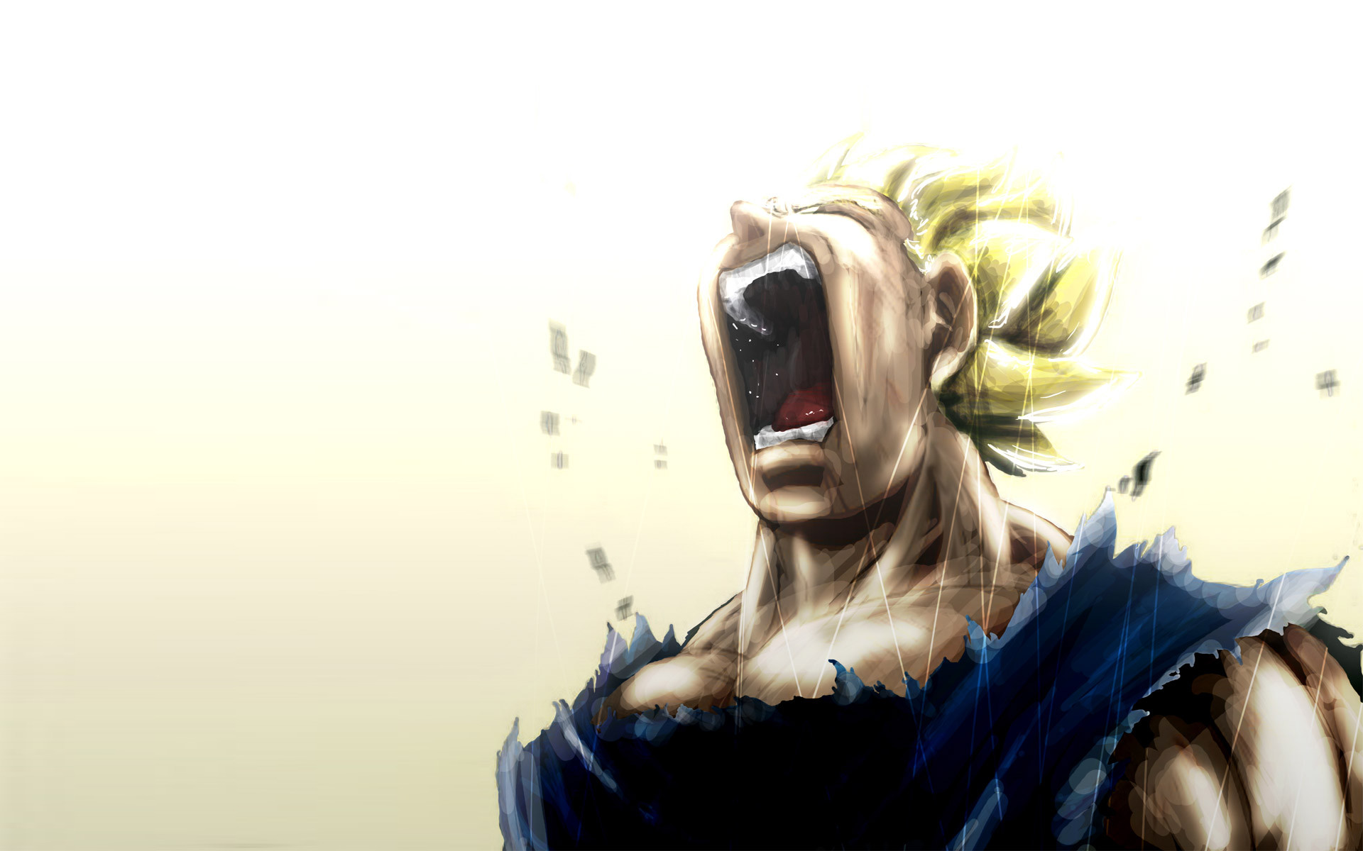Vegeta, Dragon Ball Z, Urlo, Super Saiyan, 1920x1200, sfondo per PC