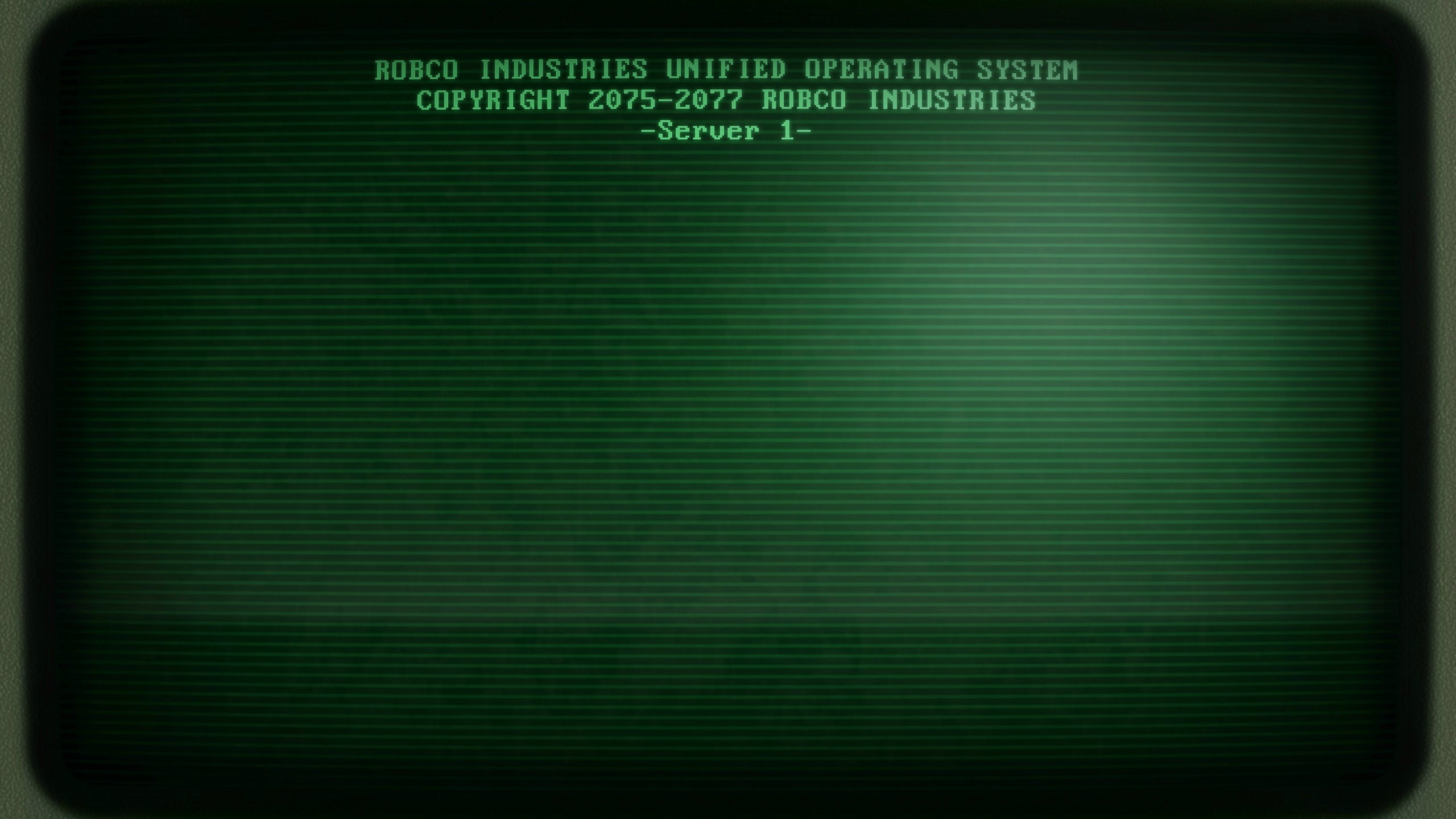 RobCo Industries, Terminale, Fallout, Verde, 16:9 2K, sfondo widescreen
