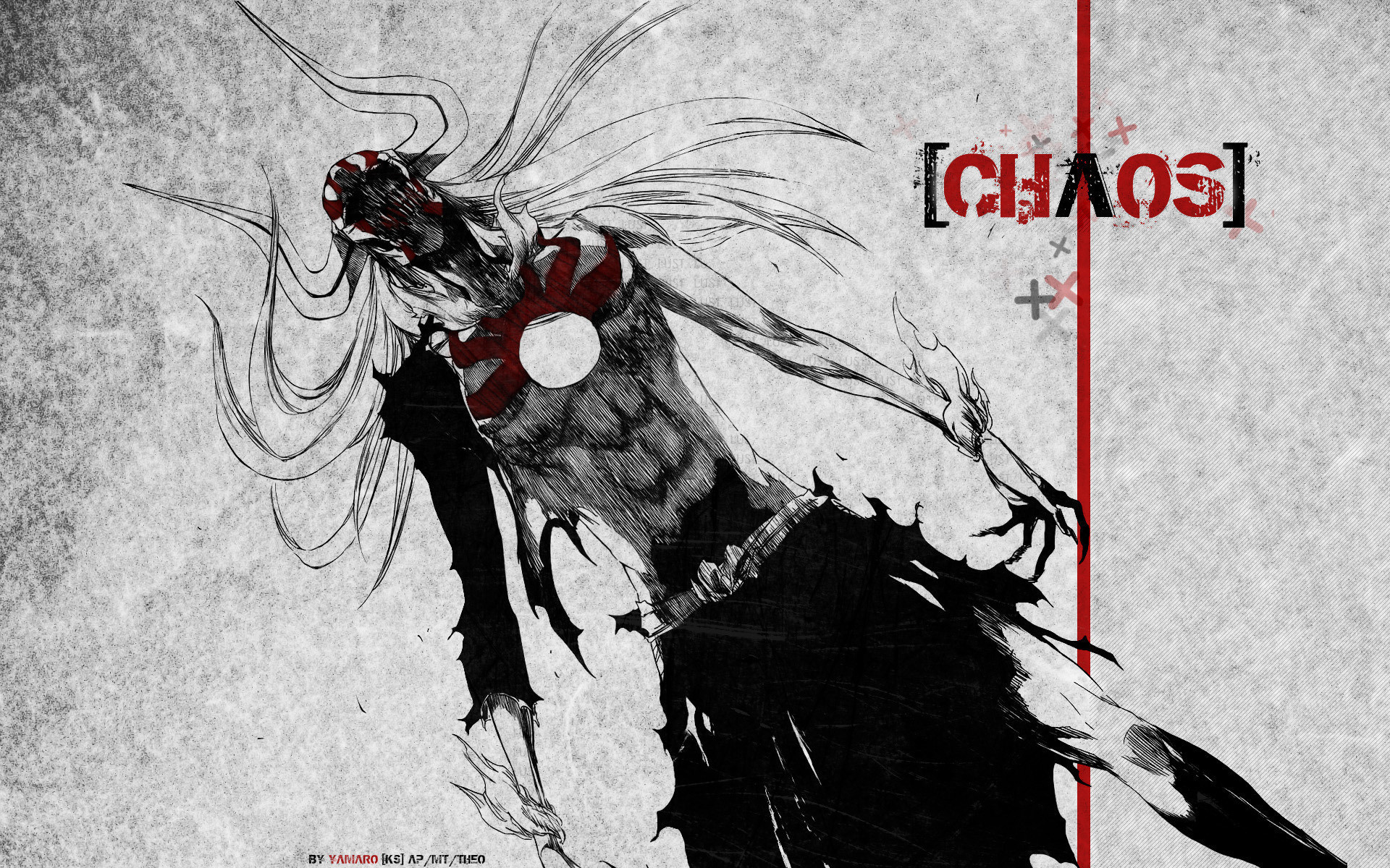 Ichigo Kurosaki, Bleach, Hollow, Chaos, 1920x1200, wallpaper desktop