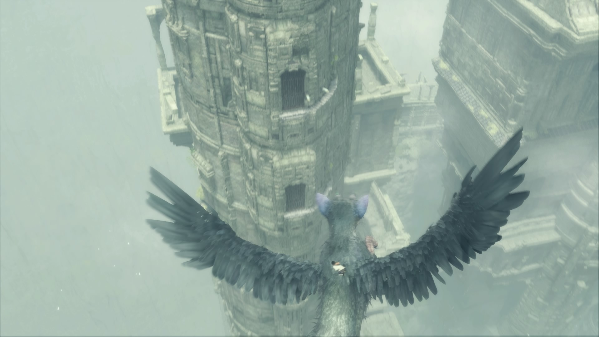 Trico, The Last Guardian, Ali, Torre, 1920x1080, immagine di sfondo