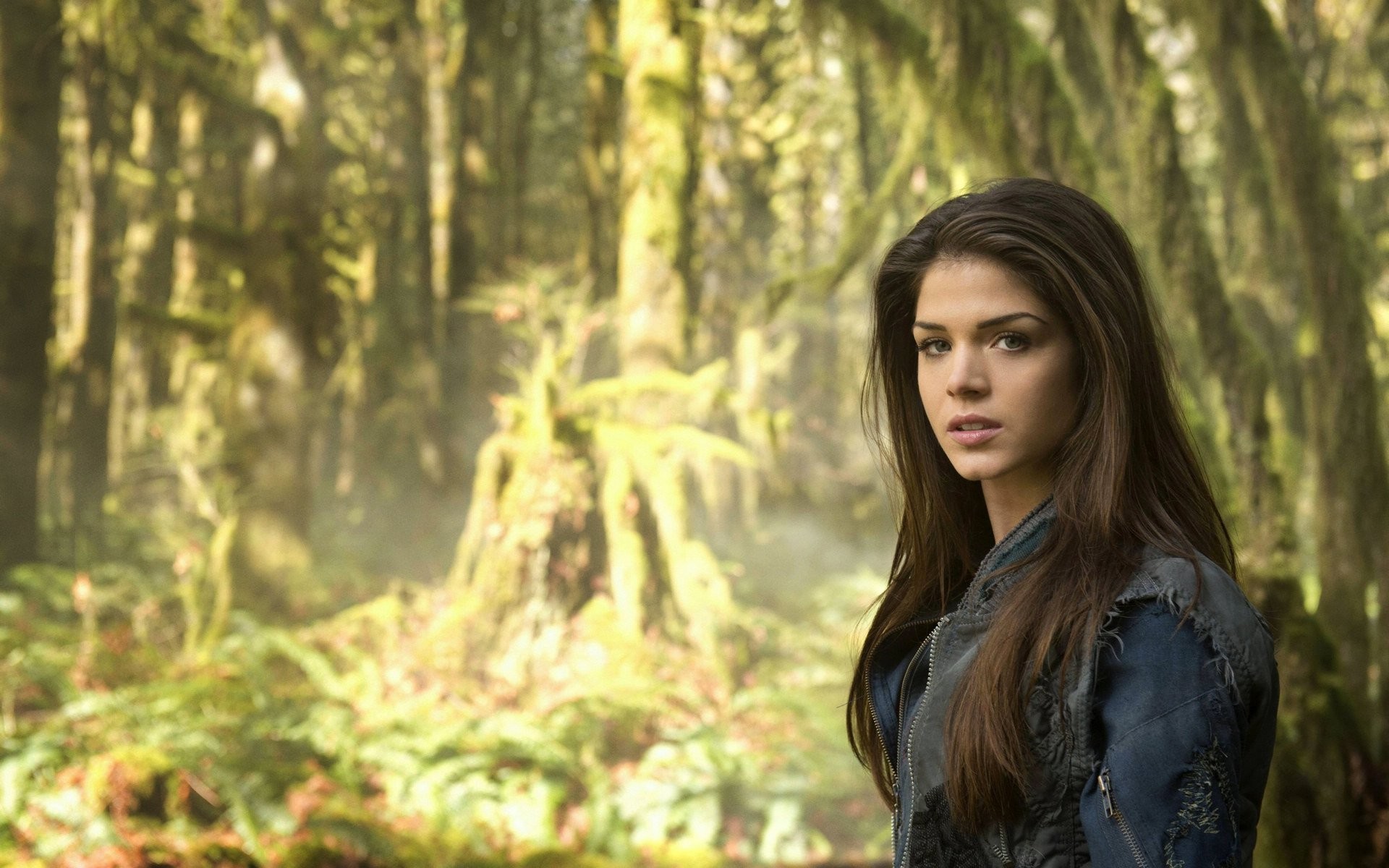 Marie Avgeropoulos, Octavia Blake, The 100, Foresta, 1920x1200, sfondo per PC