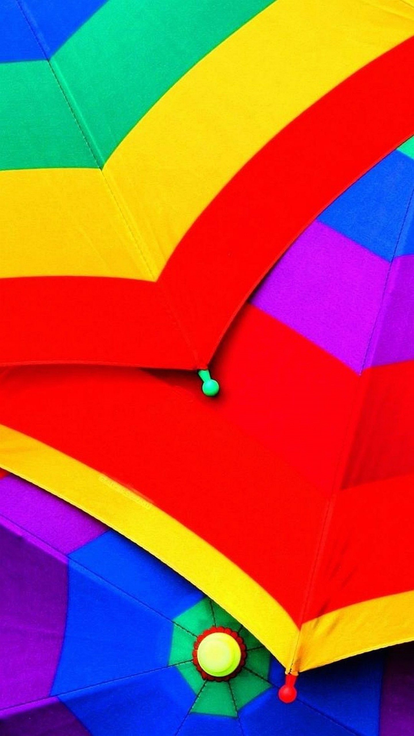 Ombrello, Arcobaleno, Colori vivaci, sfondo per Samsung S25