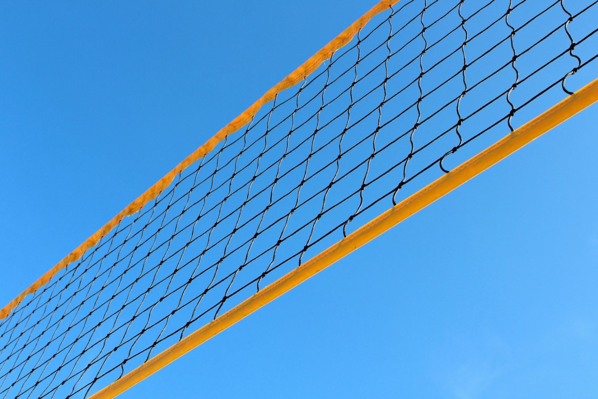 Rete, Cielo azzurro, Minimalista, Full HD, sfondo per PC