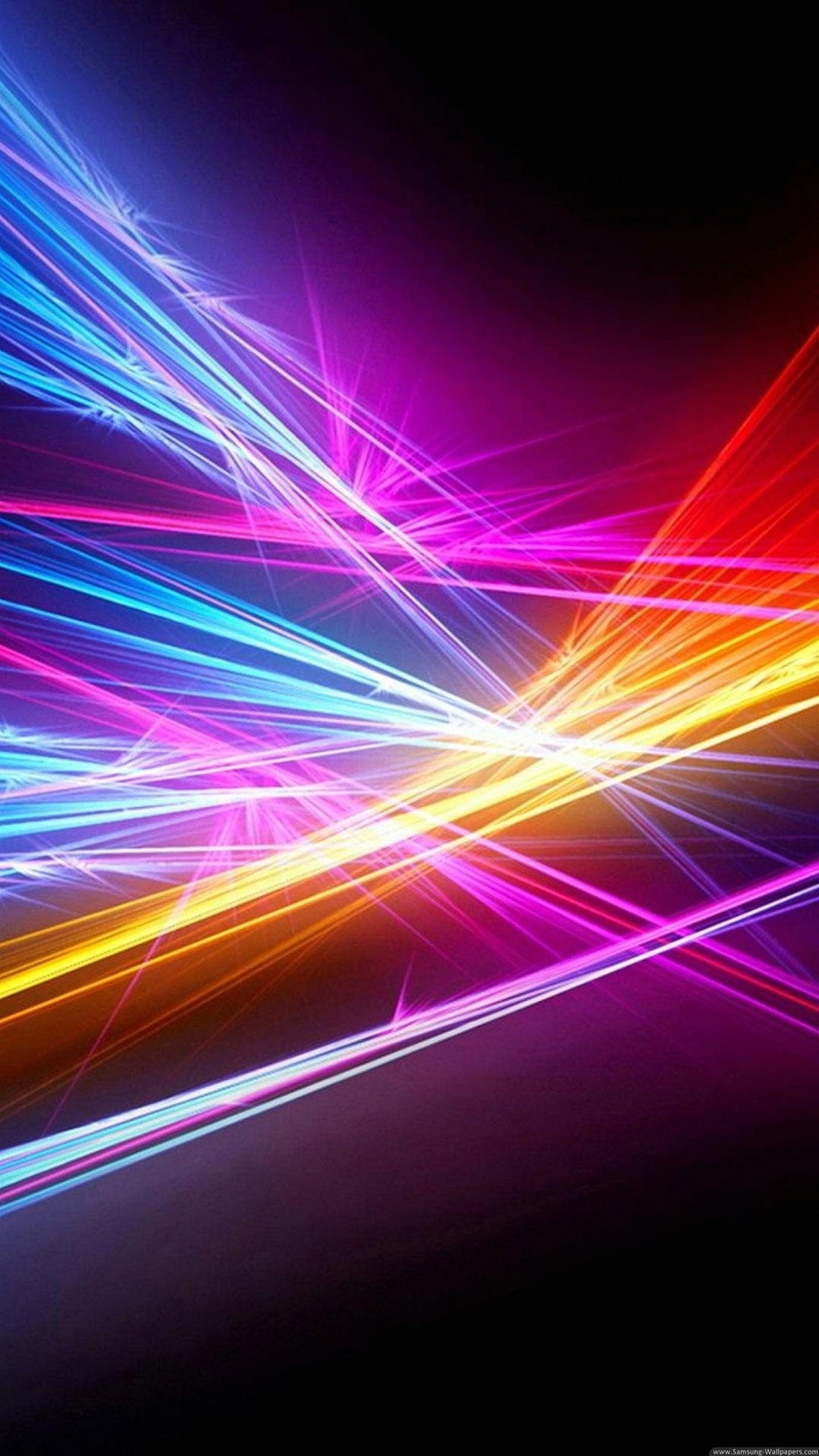 Fasci di luce, Neon, Astratto, sfondo LG G4 QHD+
