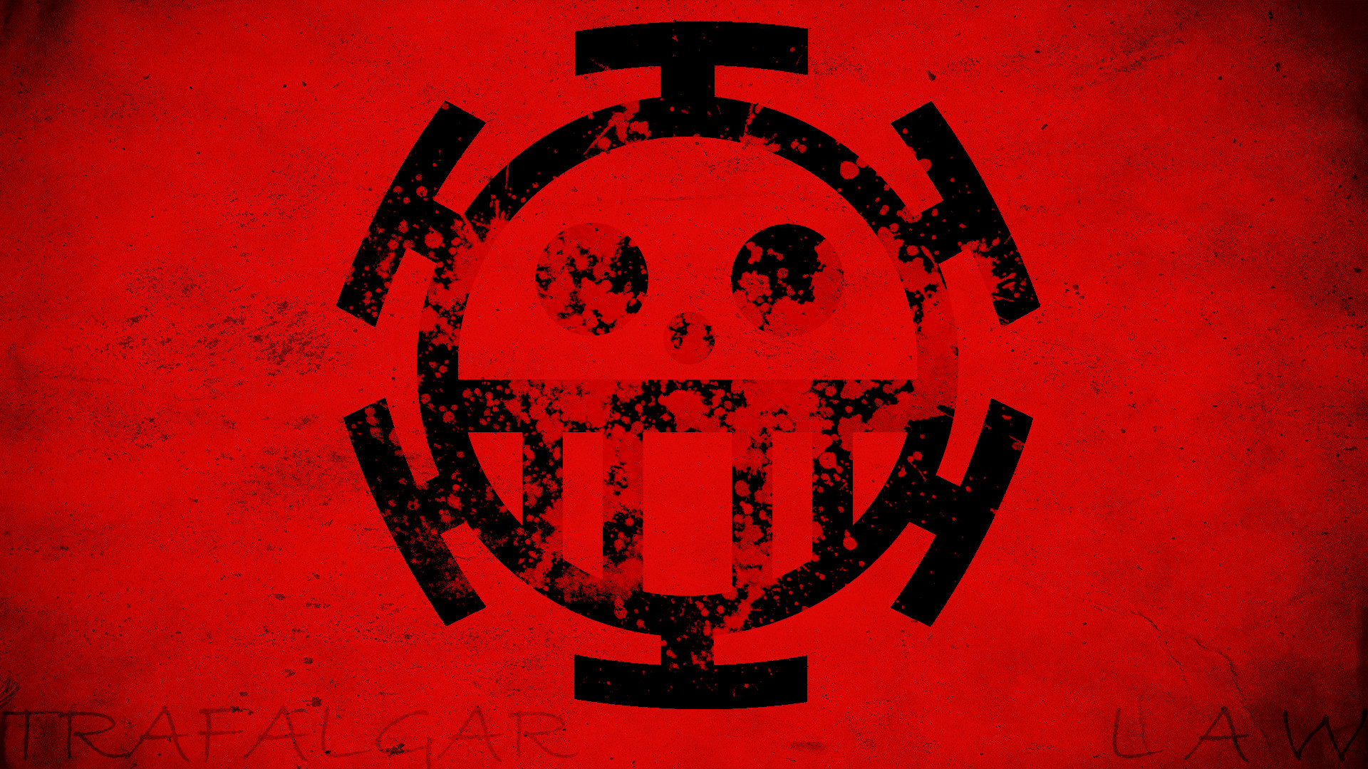 Jolly Roger dei Pirati Heart, Rosso, Simbolo, Full HD, sfondo per PC e portatile
