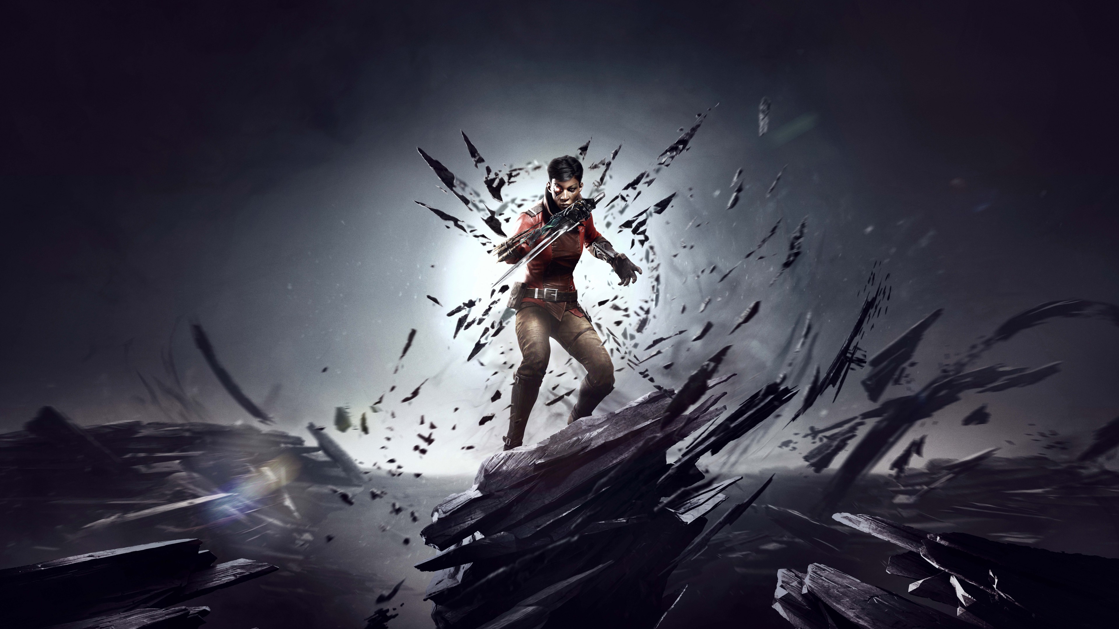 Emily Kaldwin, Dishonored 2, Frammenti, Azione, 4K, sfondo per PC e portatile