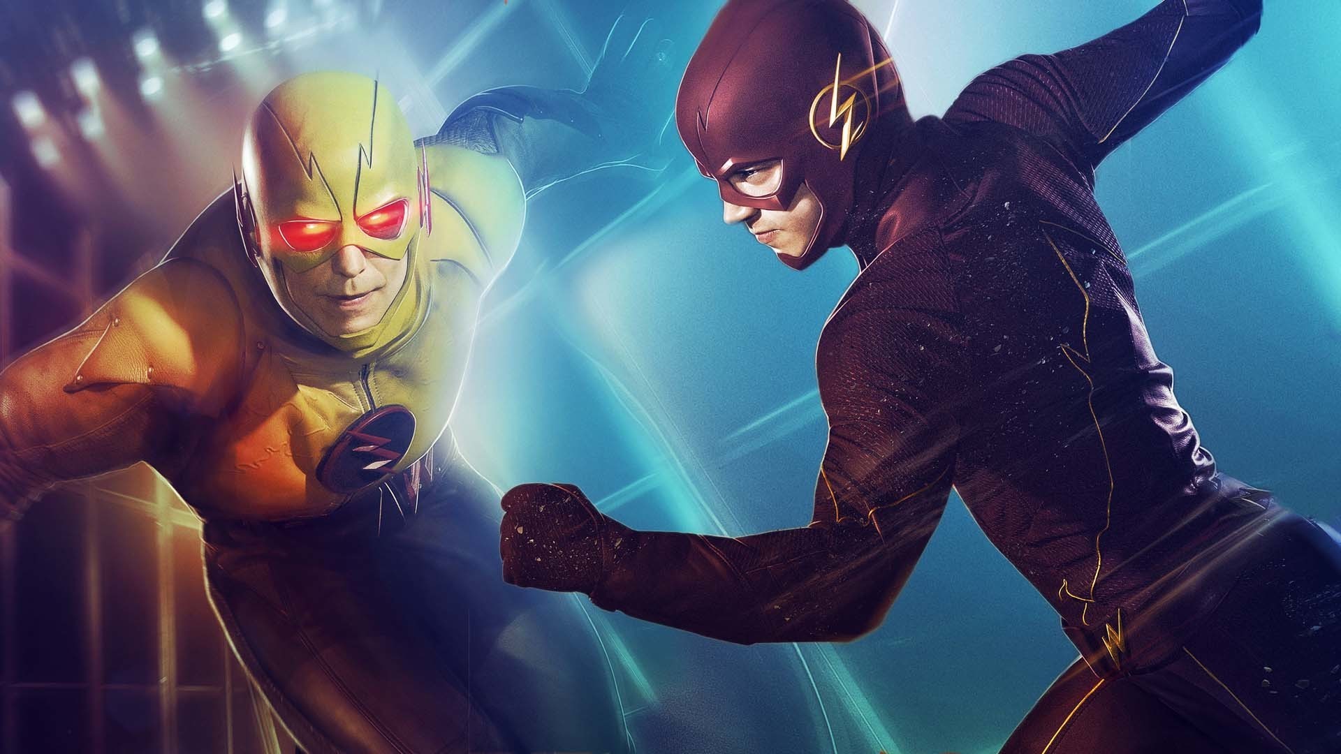 Reverse-Flash, Flash, The Flash, Combattimento, Full HD, sfondo per PC e portatile