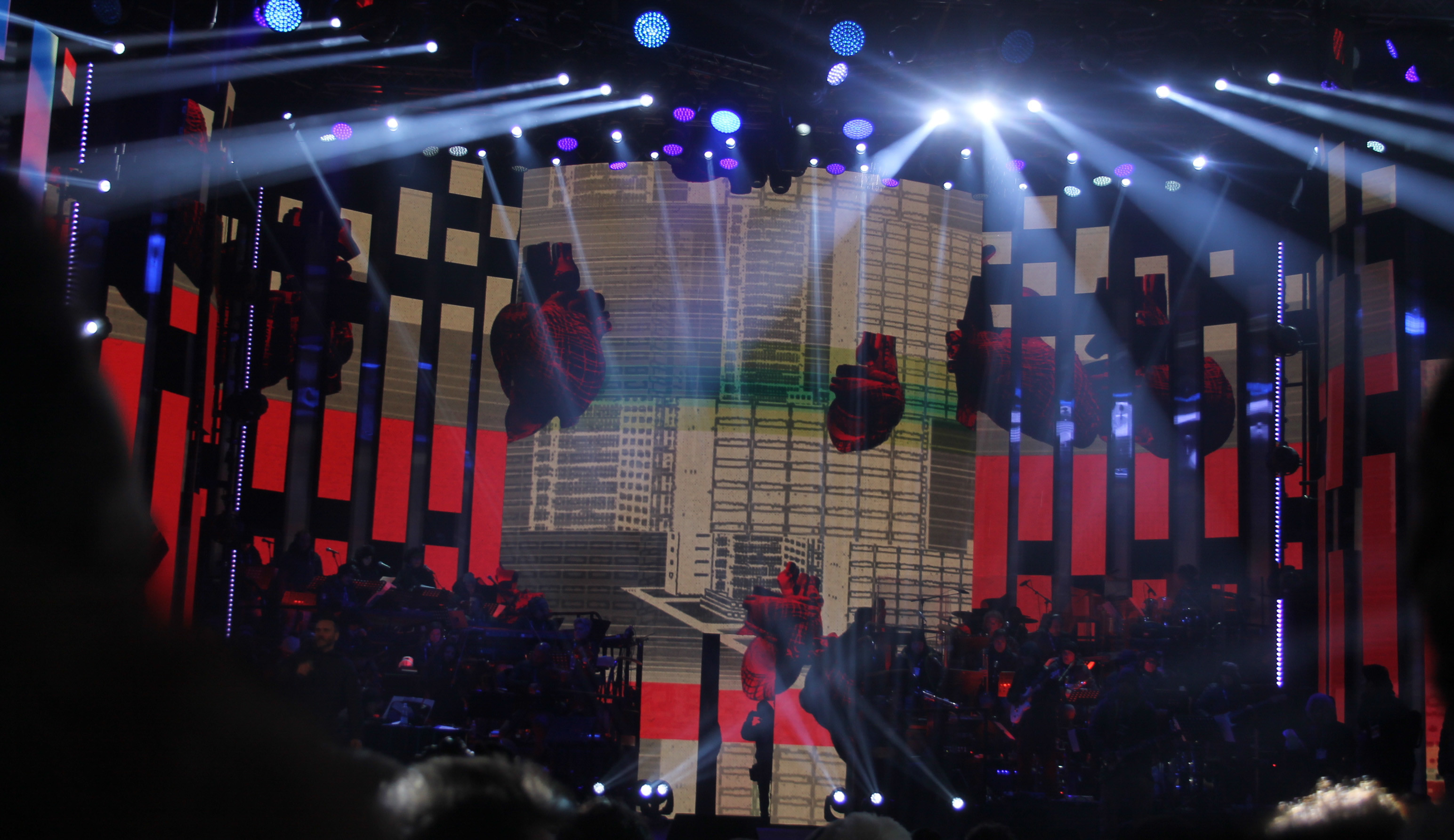 Palco, Concerto, Luci, Spettacolo, 2K, sfondo per PC e portatile